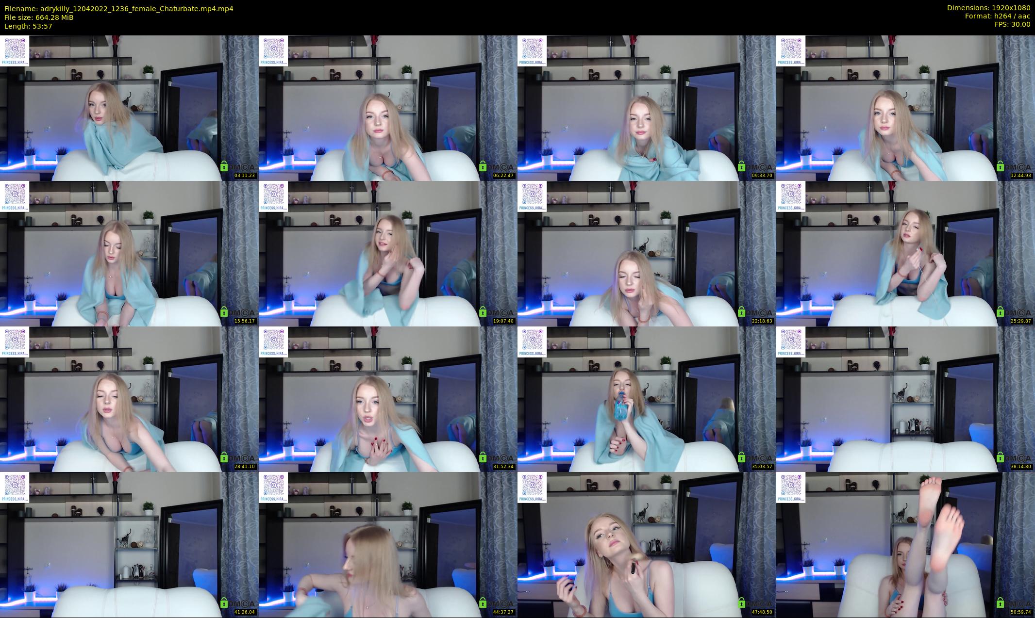 adrykilly — 54 minute Chaturbate female cam show recording, 1080p, Apr 12, 2022