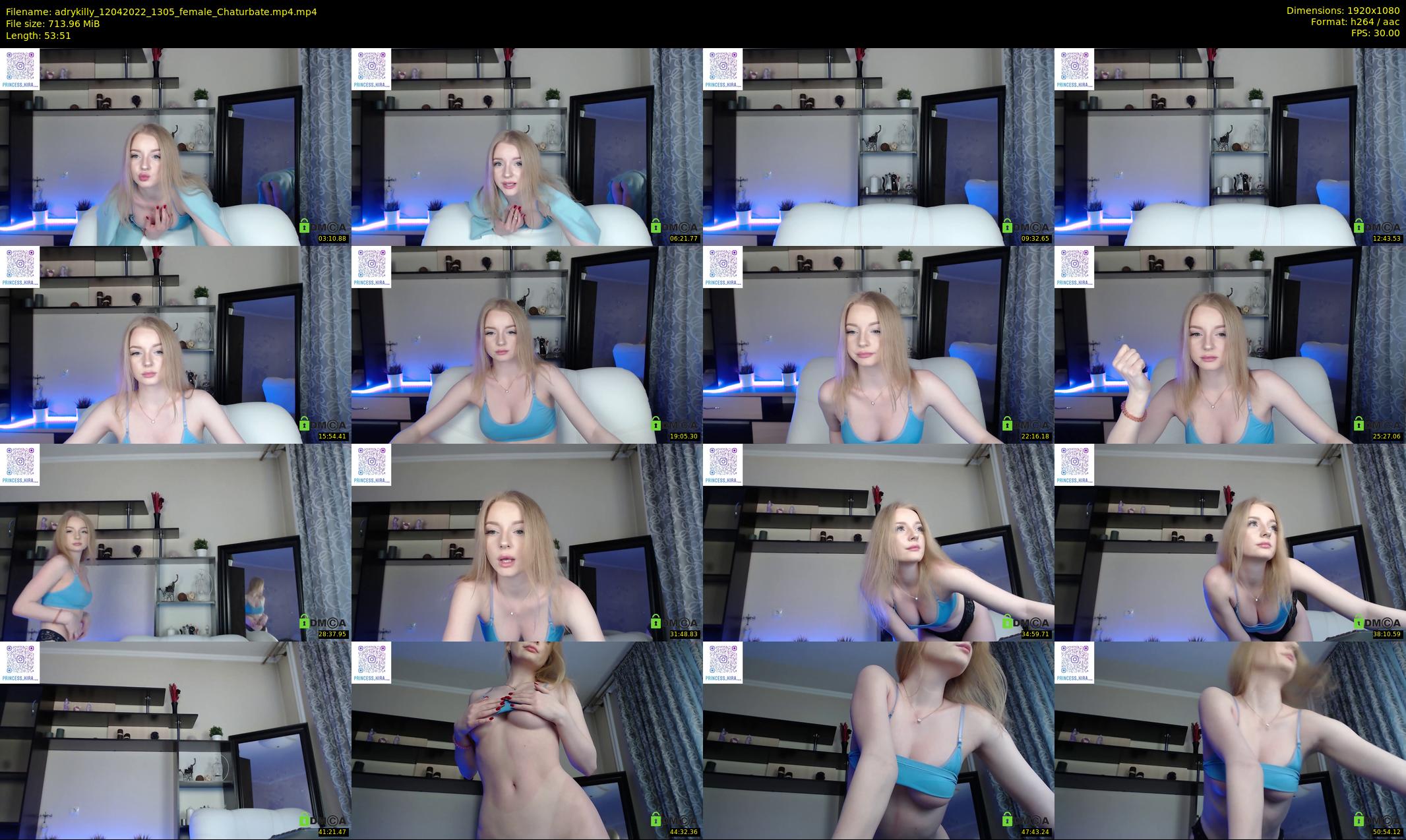 adrykilly — 54 minute Chaturbate female cam show recording, 1080p, Apr 12, 2022