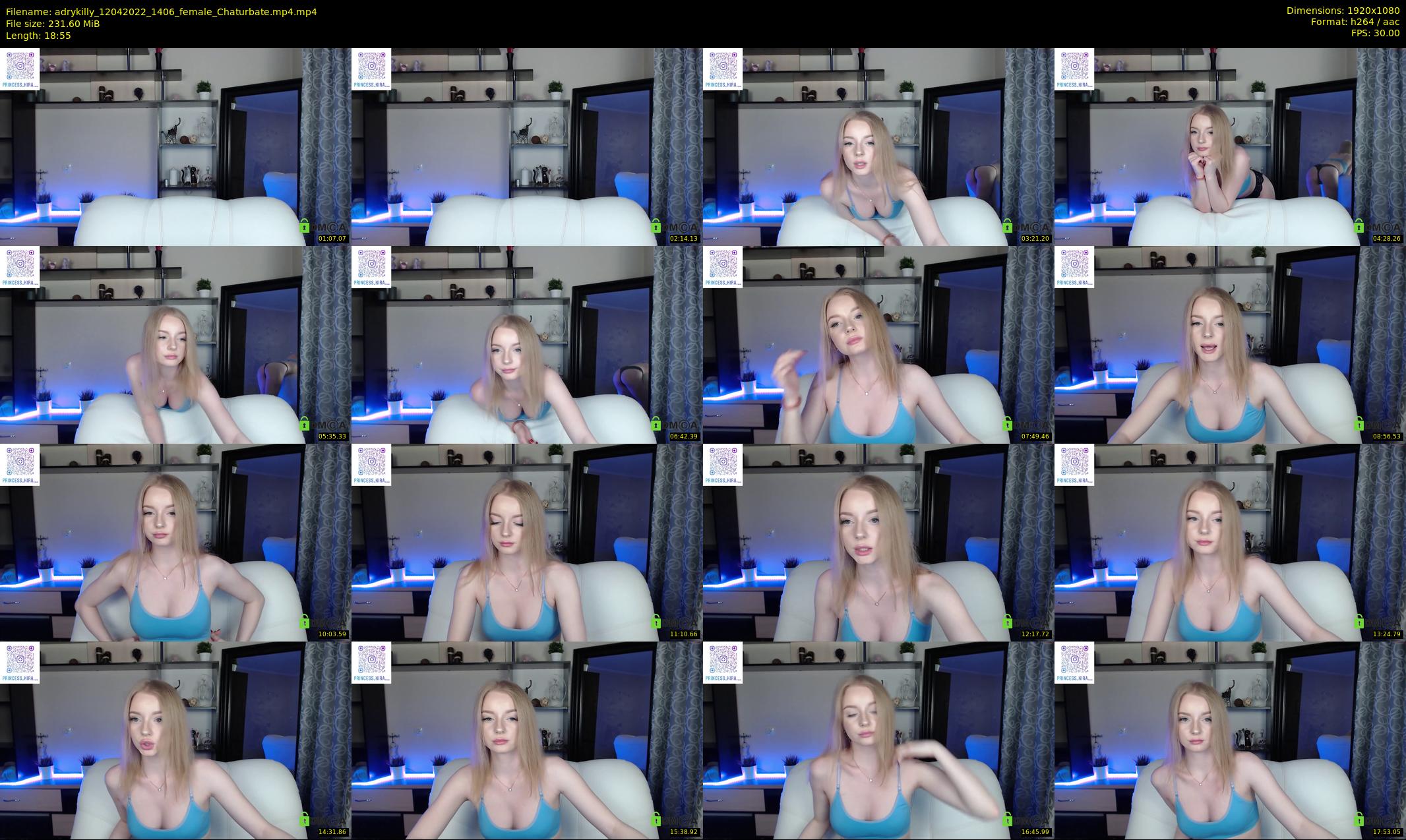 adrykilly — 19 minute Chaturbate female cam show recording, 1080p, Apr 12, 2022