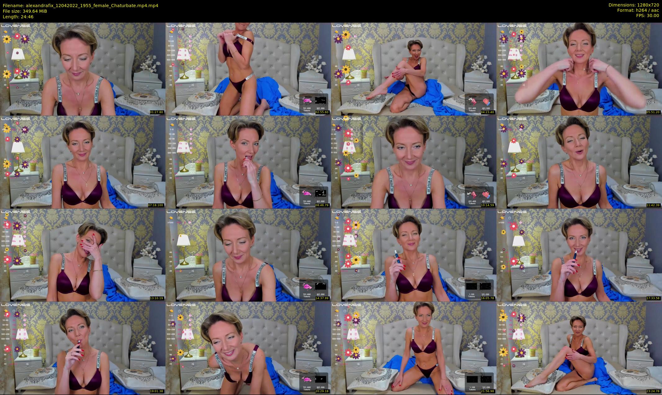 alexandrafix — 25 minute Chaturbate female cam show recording, 720p, Apr 12, 2022