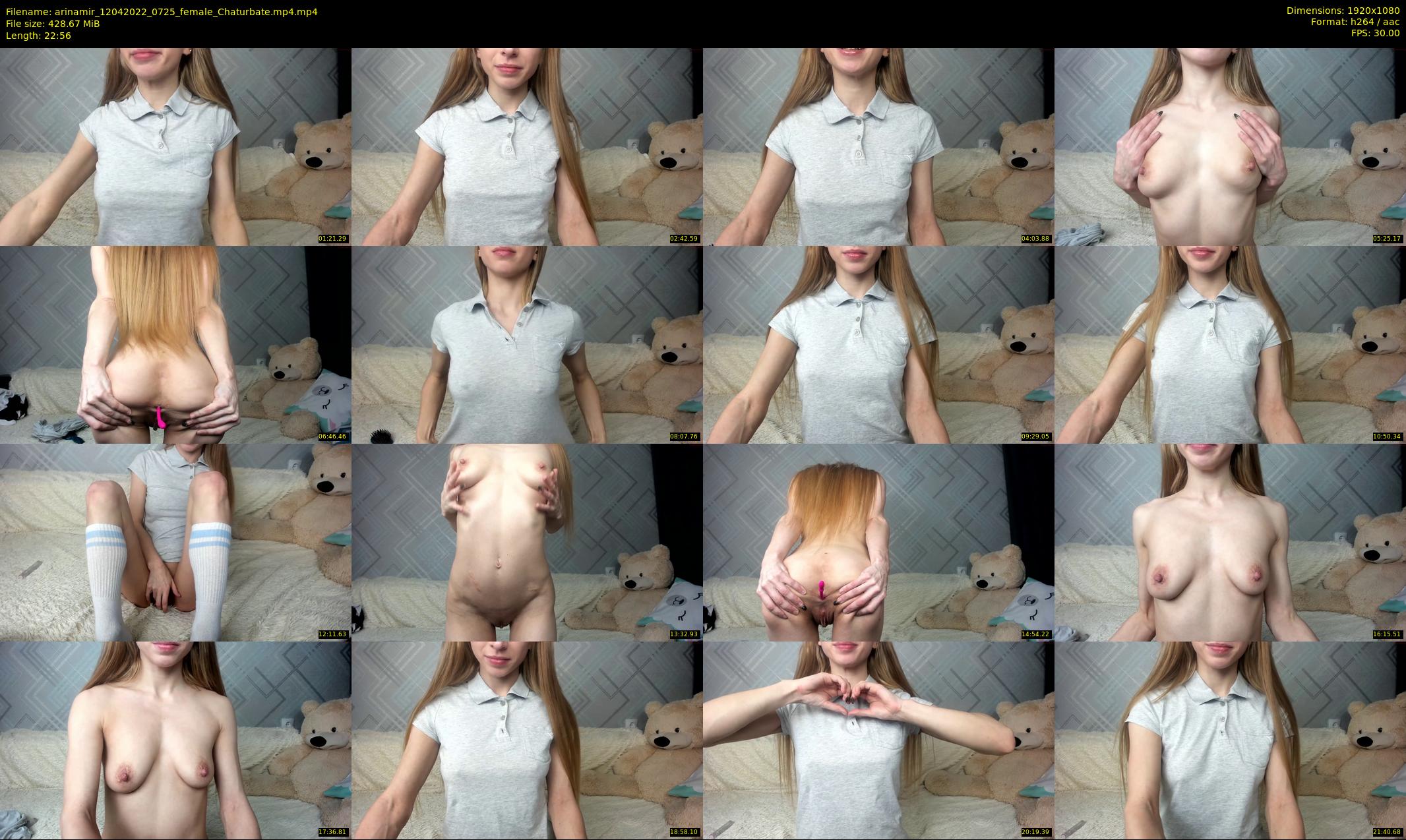 arinamir — 23 minute Chaturbate female cam show recording, 1080p, Apr 12, 2022