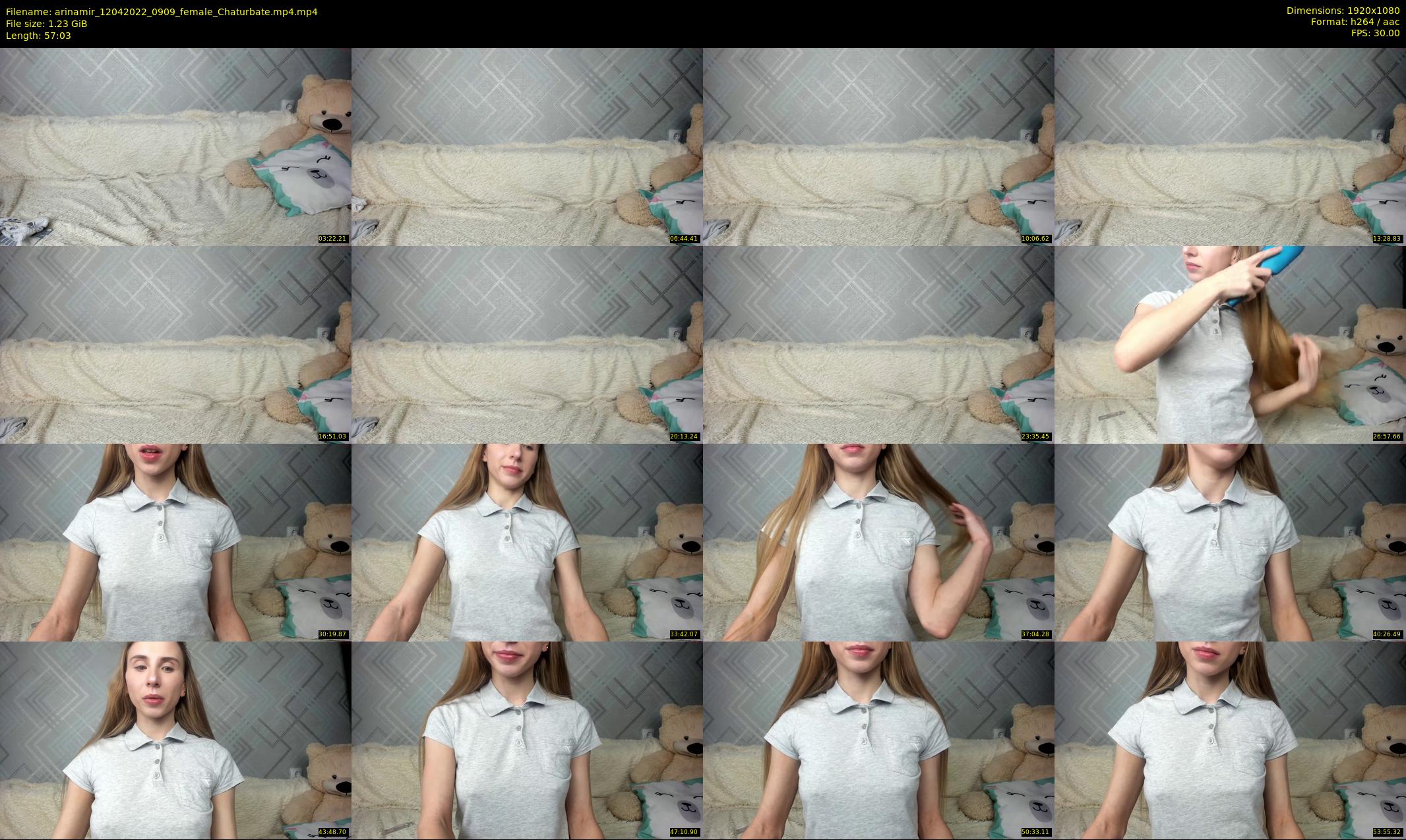 arinamir — 58 minute Chaturbate female cam show recording, 1080p, Apr 12, 2022