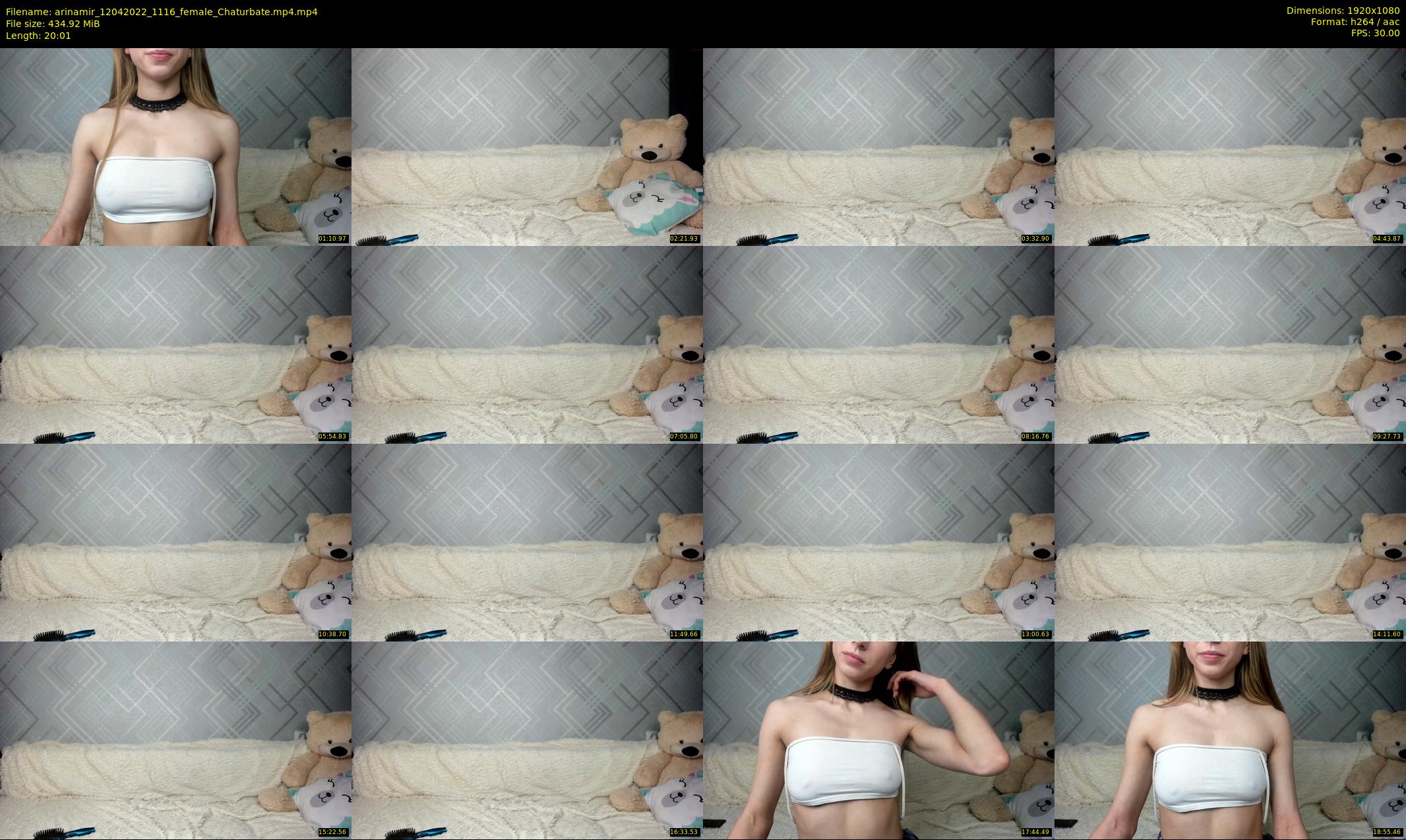 arinamir — 21 minute Chaturbate female cam show recording, 1080p, Apr 12, 2022