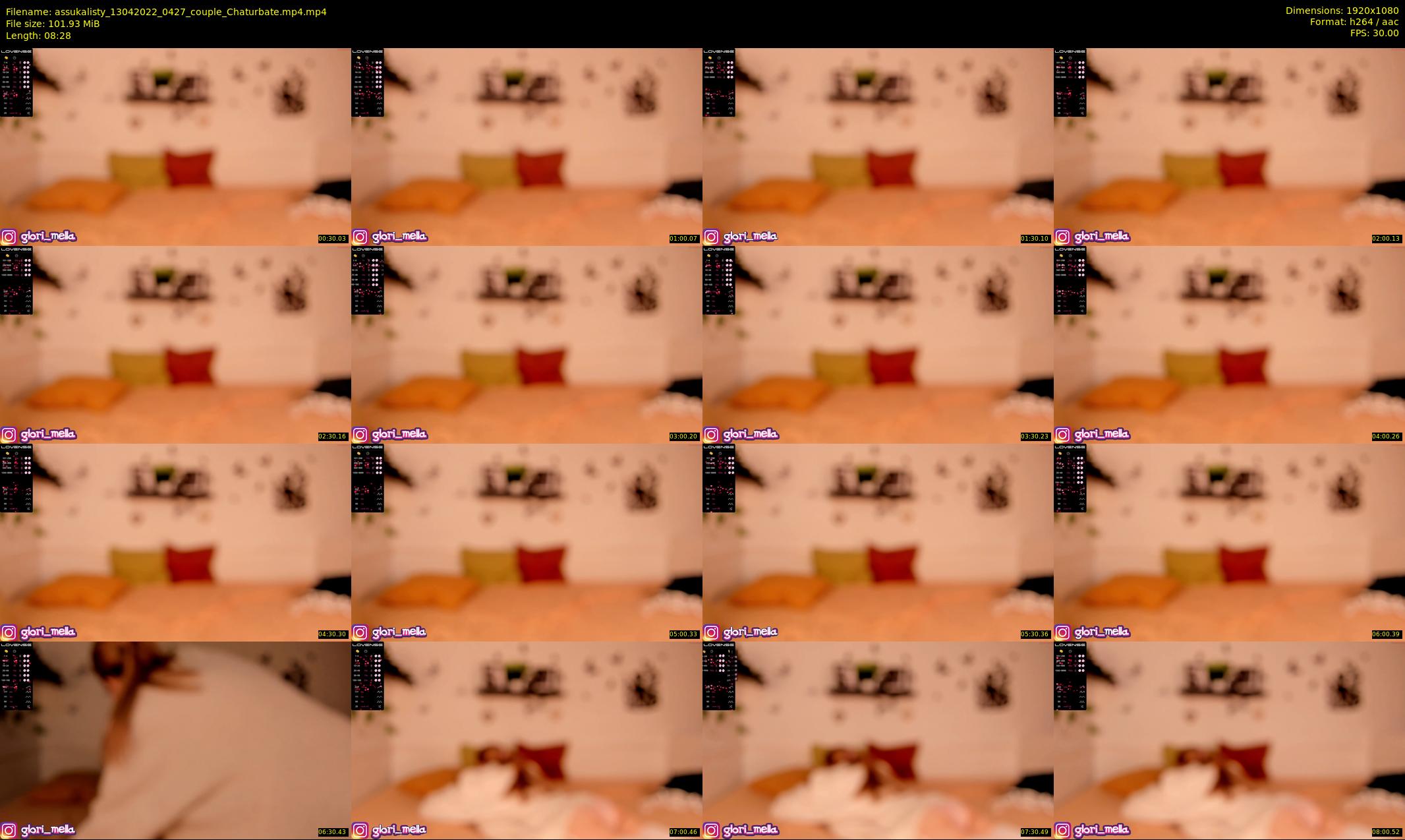 assukalisty — 9 minute Chaturbate couple cam show recording, 1080p, Apr 13, 2022