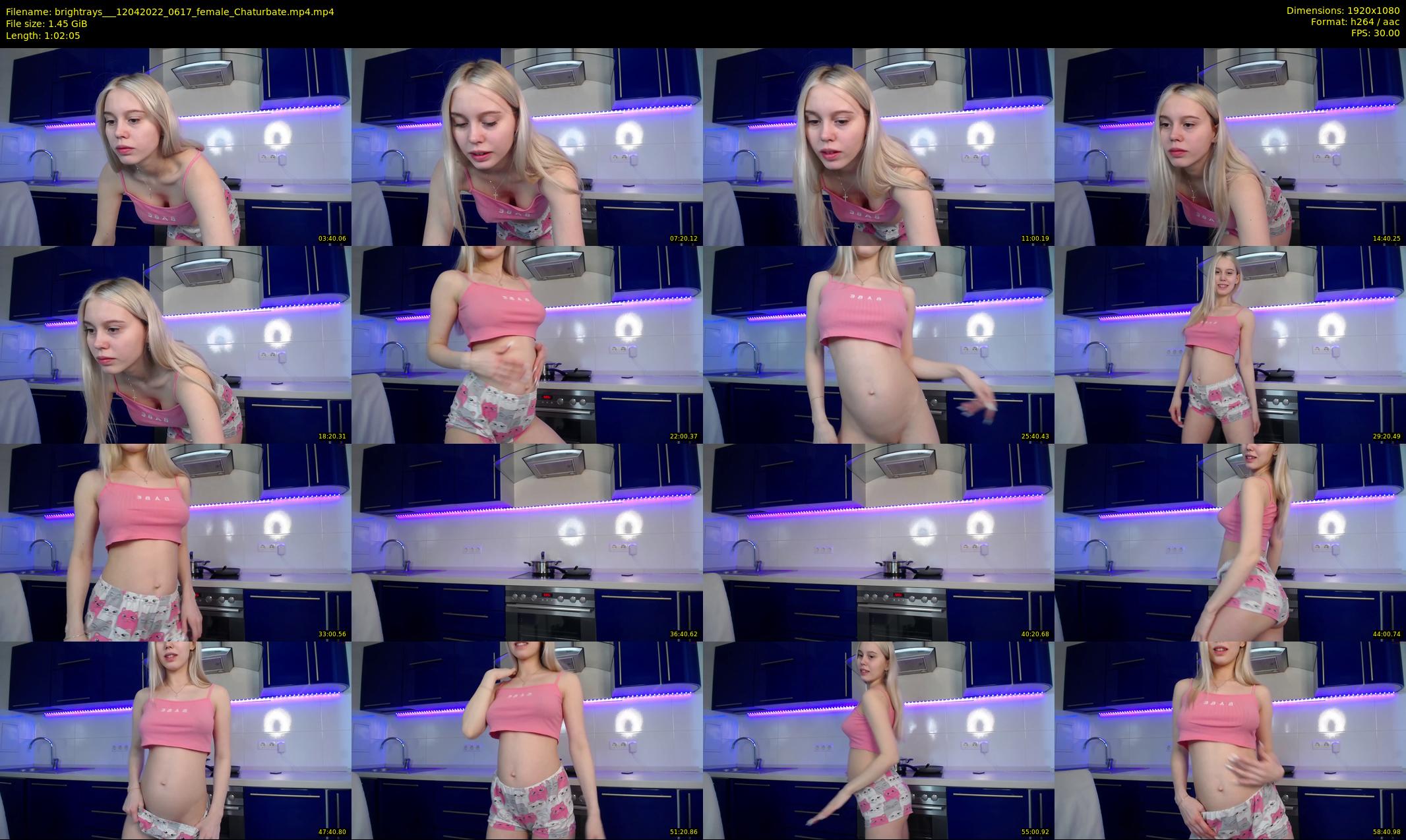 brightrays__ — 63 minute Chaturbate female cam show recording, 1080p, Apr 12, 2022