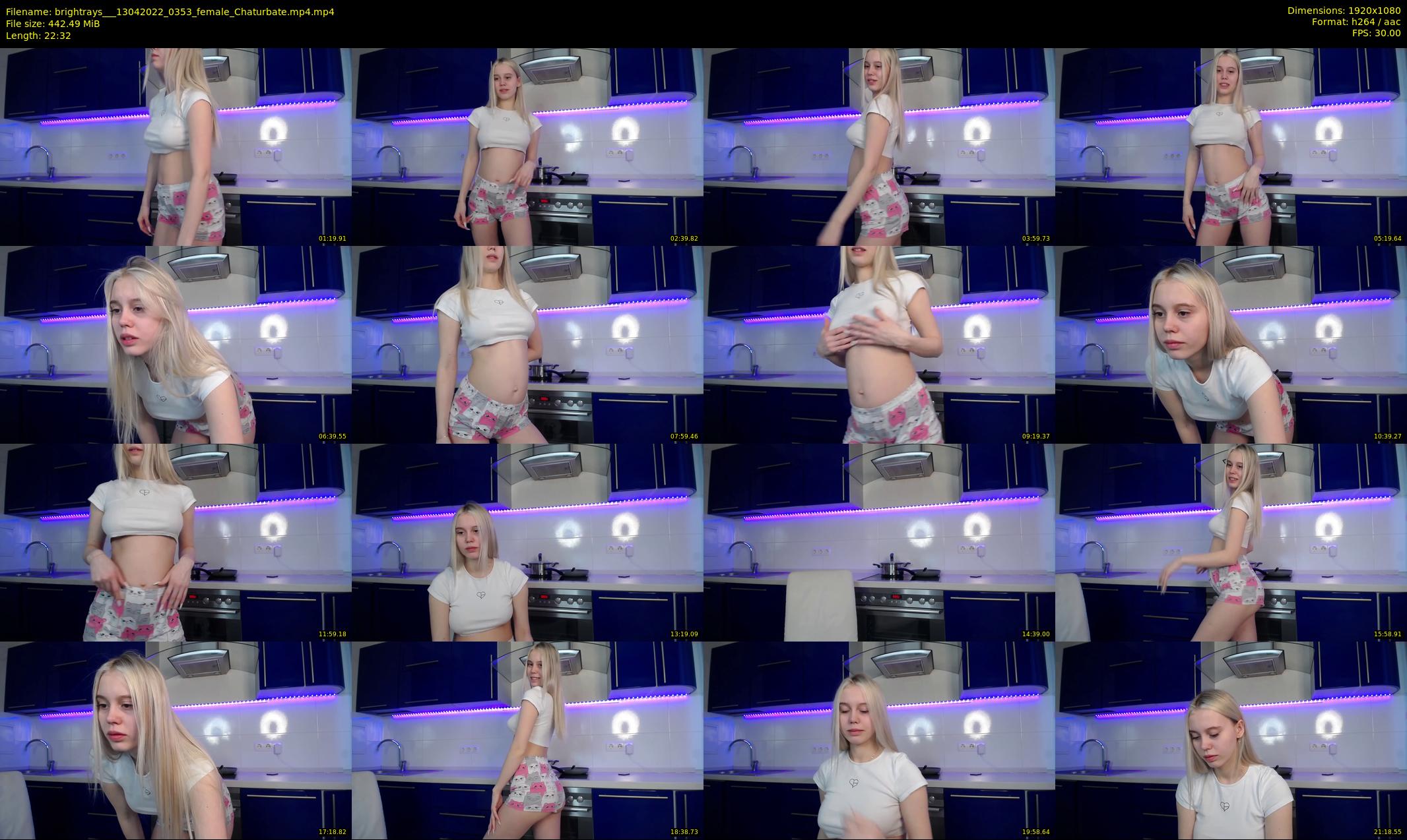 brightrays__ — 23 minute Chaturbate female cam show recording, 1080p, Apr 13, 2022