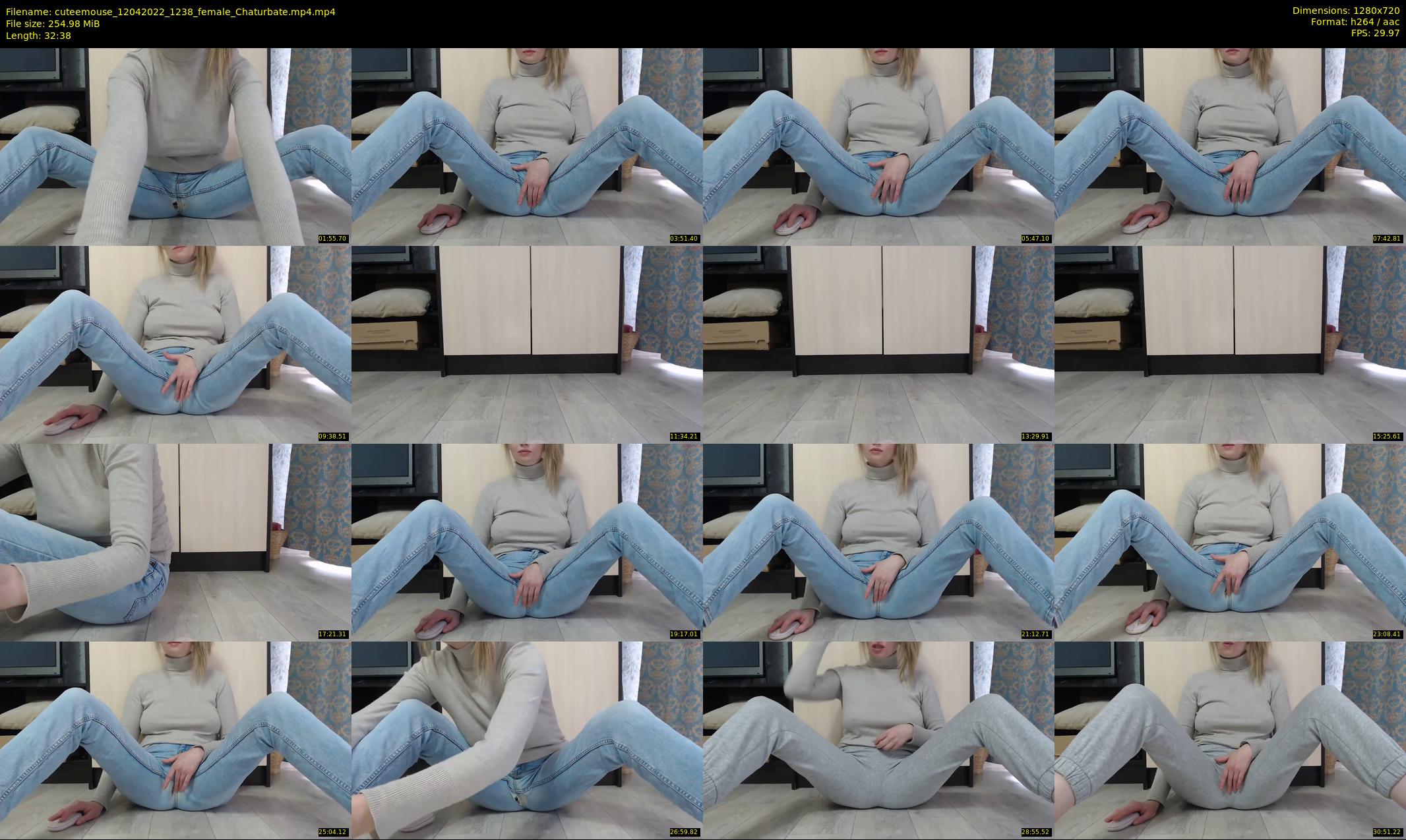 cuteemouse — 33 minute Chaturbate female cam show recording, 720p, Apr 12, 2022