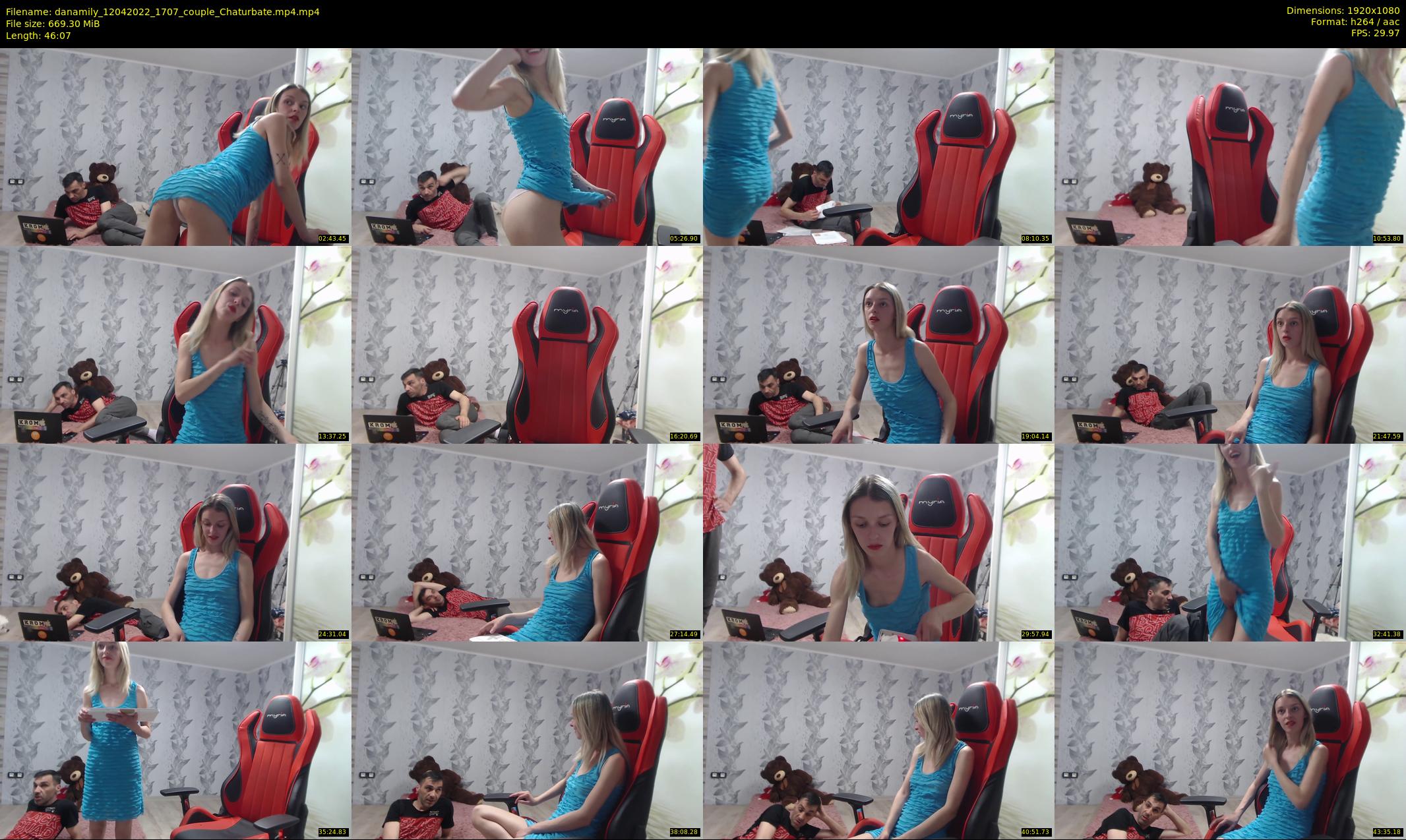 danamily — 47 minute Chaturbate female cam show recording, 1080p, Apr 12, 2022