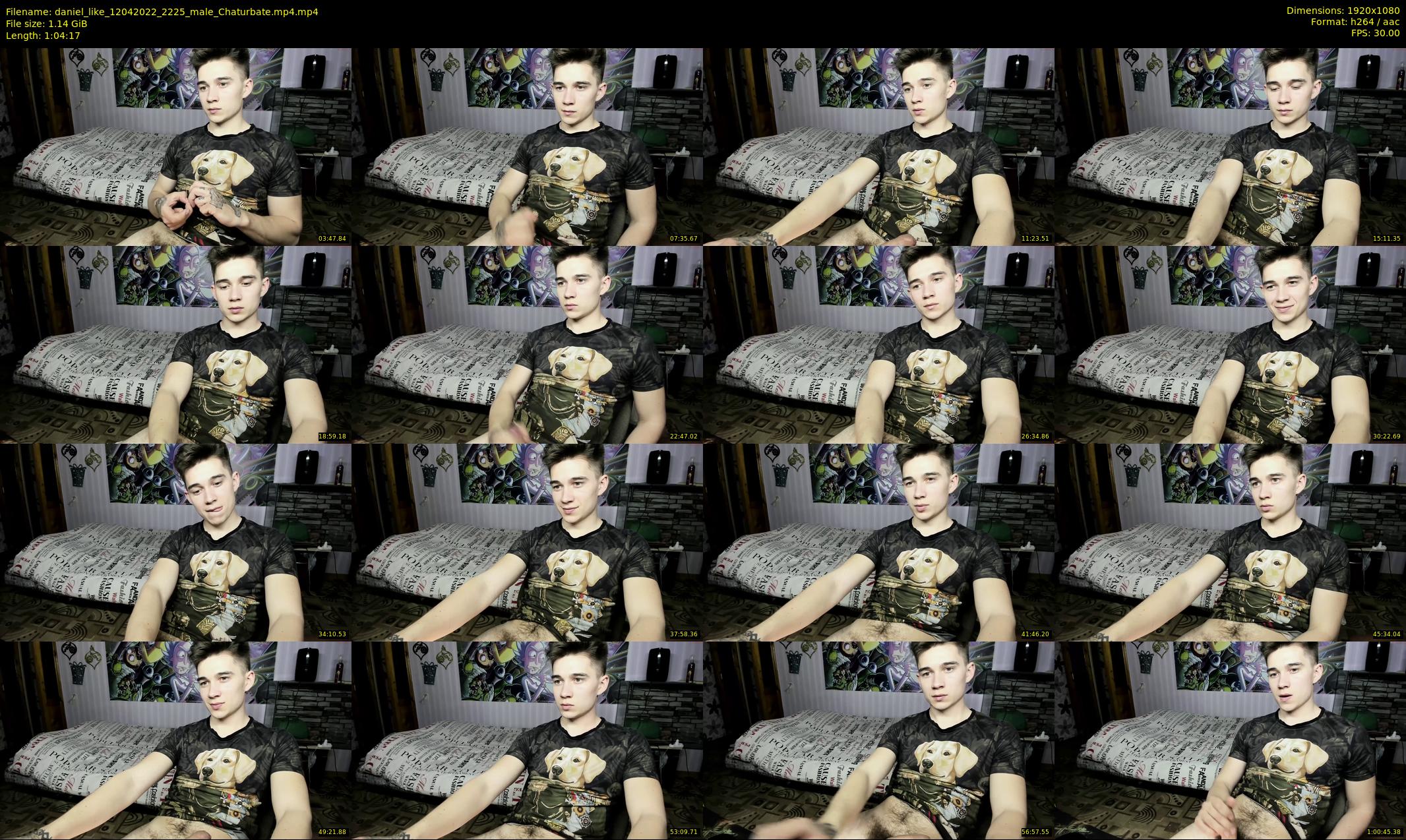 daniel_like — 65 minute Chaturbate male cam show recording, 1080p, Apr 12, 2022