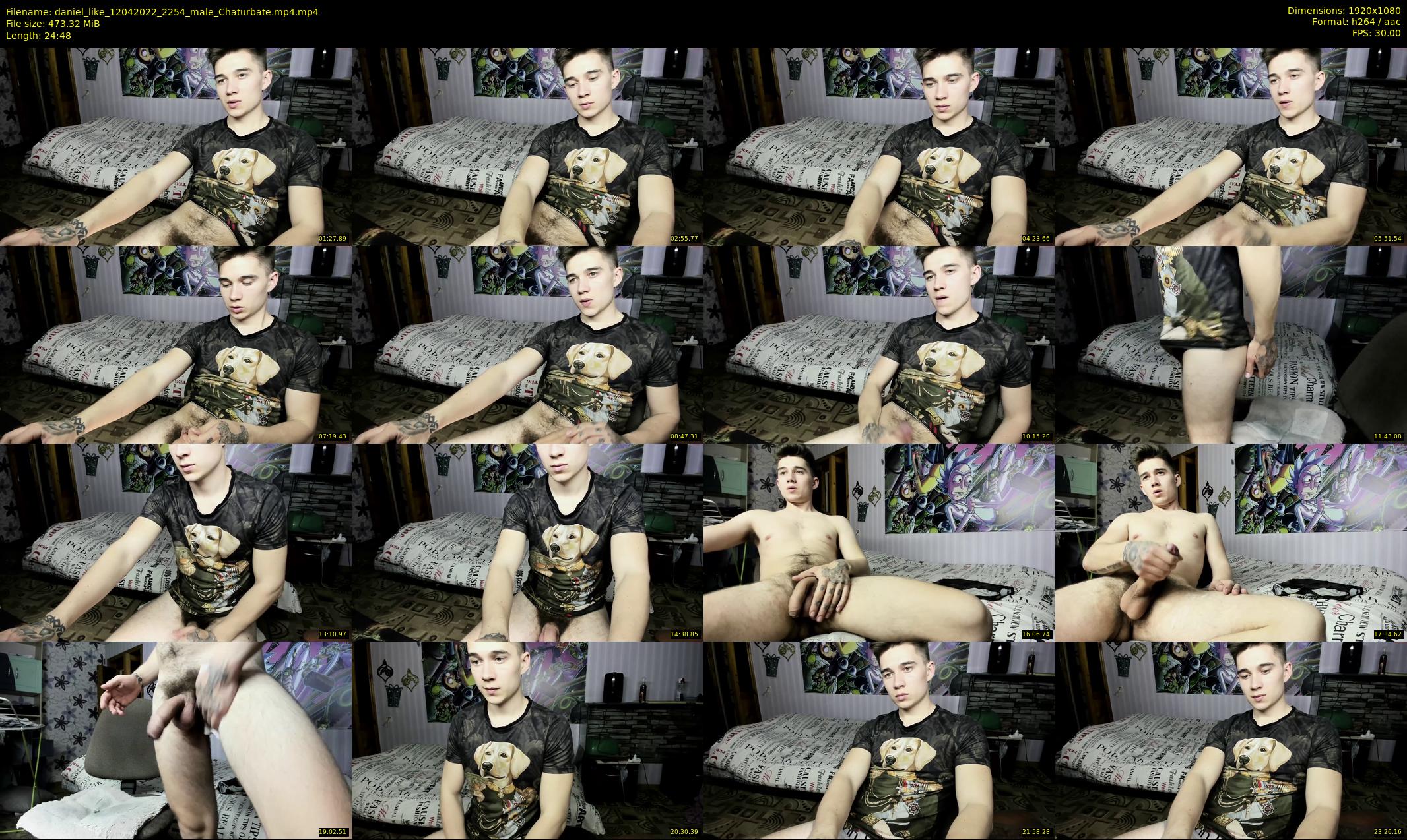 daniel_like — 25 minute Chaturbate male cam show recording, 1080p, Apr 12, 2022