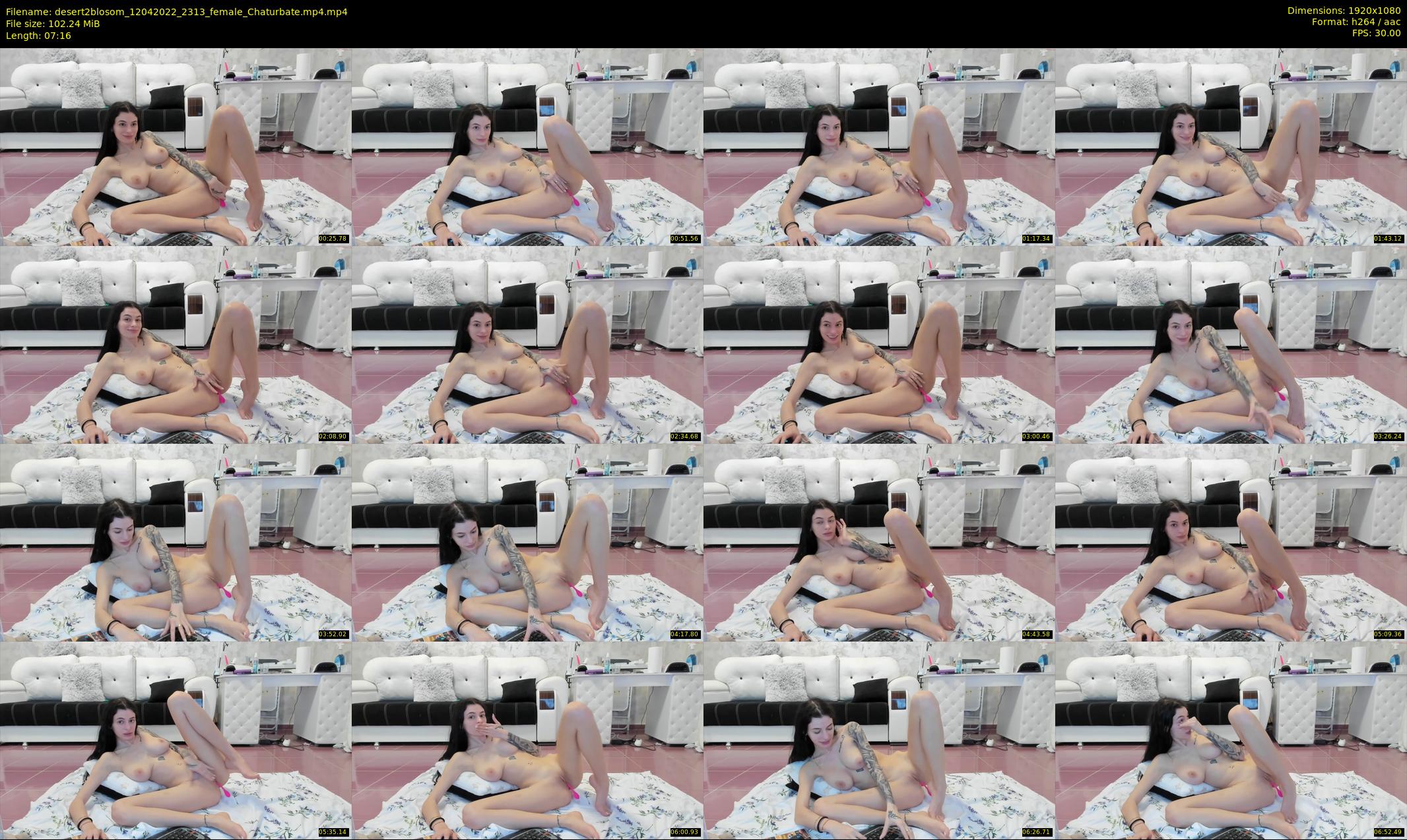 desert2blosom — 8 minute Chaturbate female cam show recording, 1080p, Apr 12, 2022