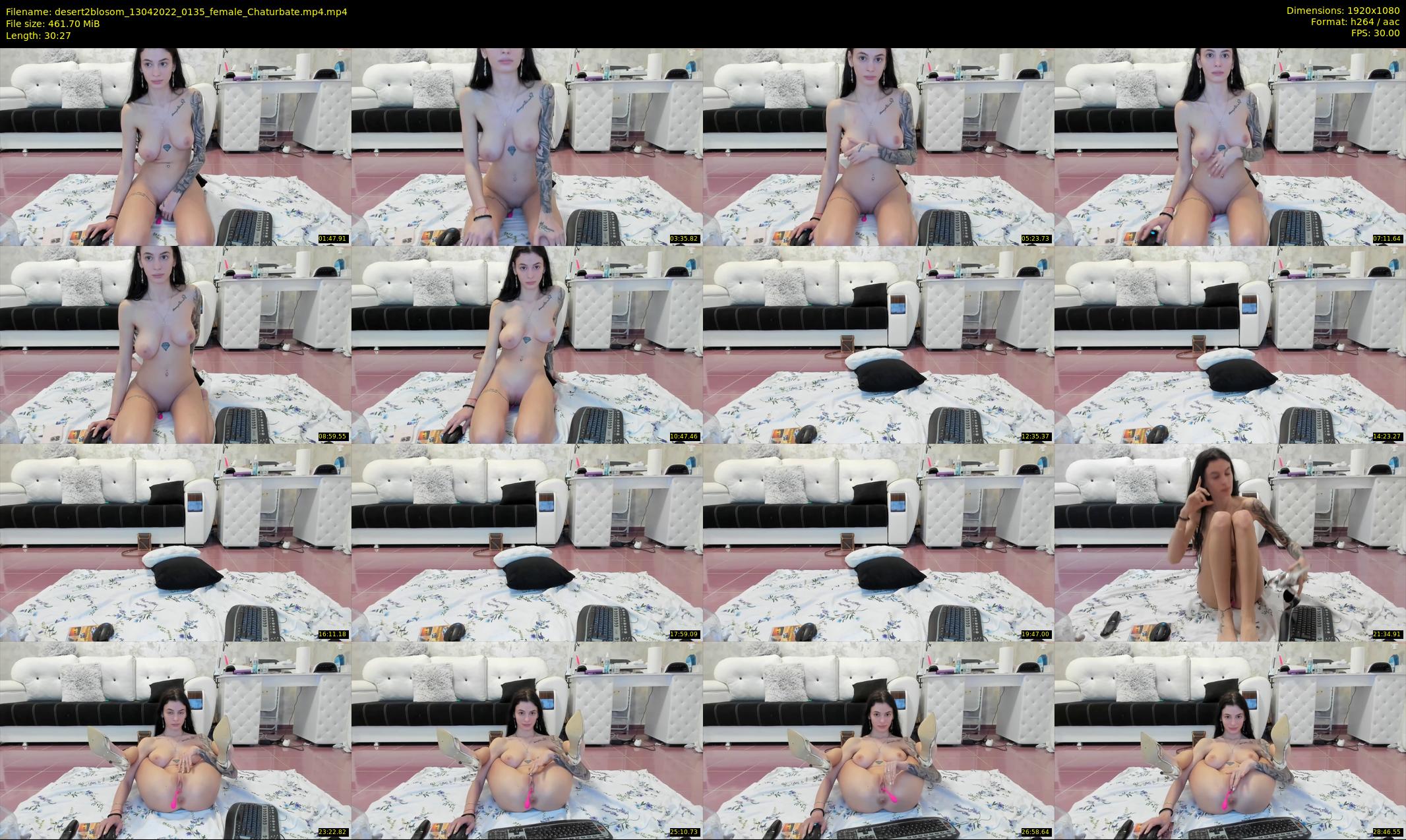 desert2blosom — 31 minute Chaturbate female cam show recording, 1080p, Apr 13, 2022