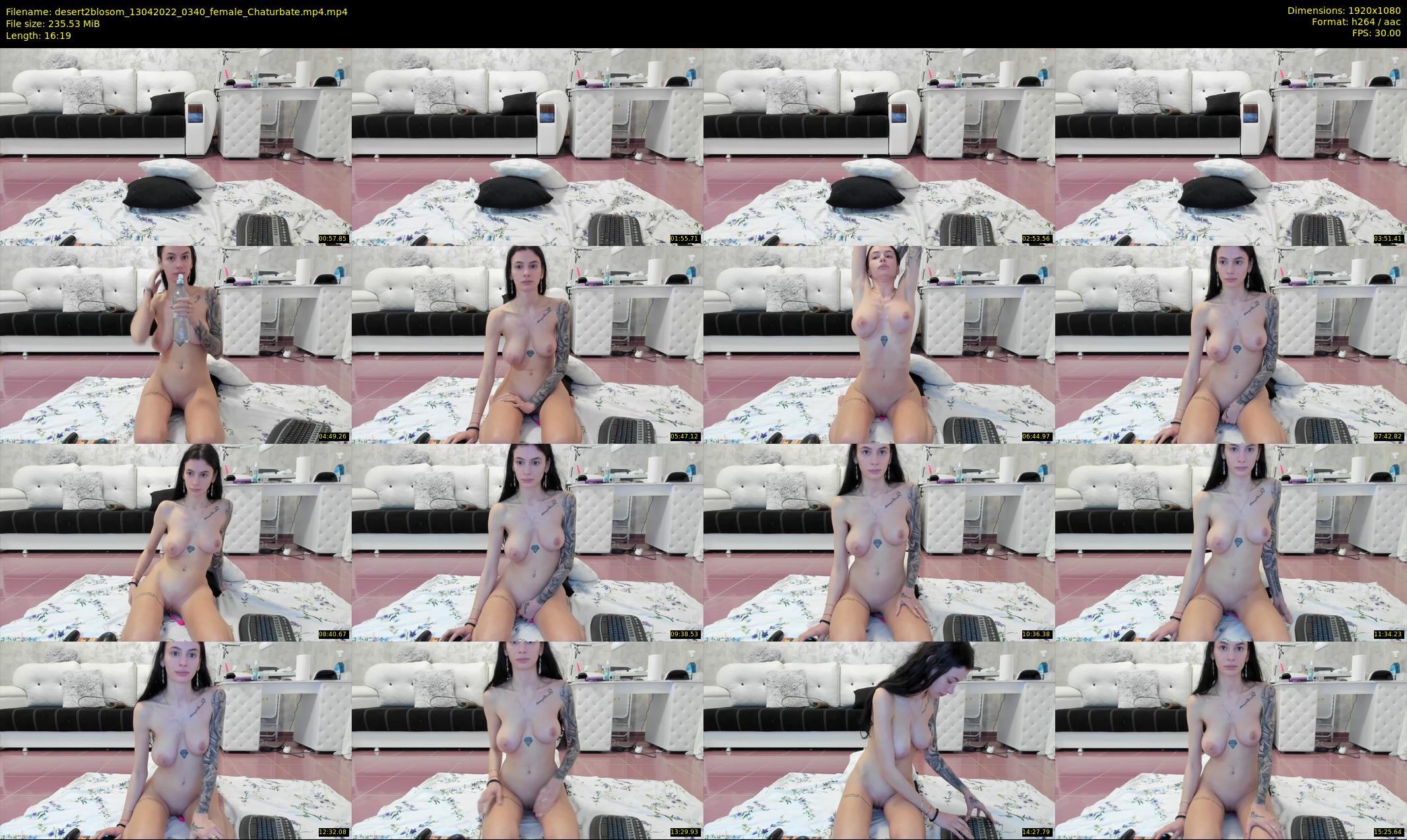 desert2blosom — 17 minute Chaturbate female cam show recording, 1080p, Apr 13, 2022