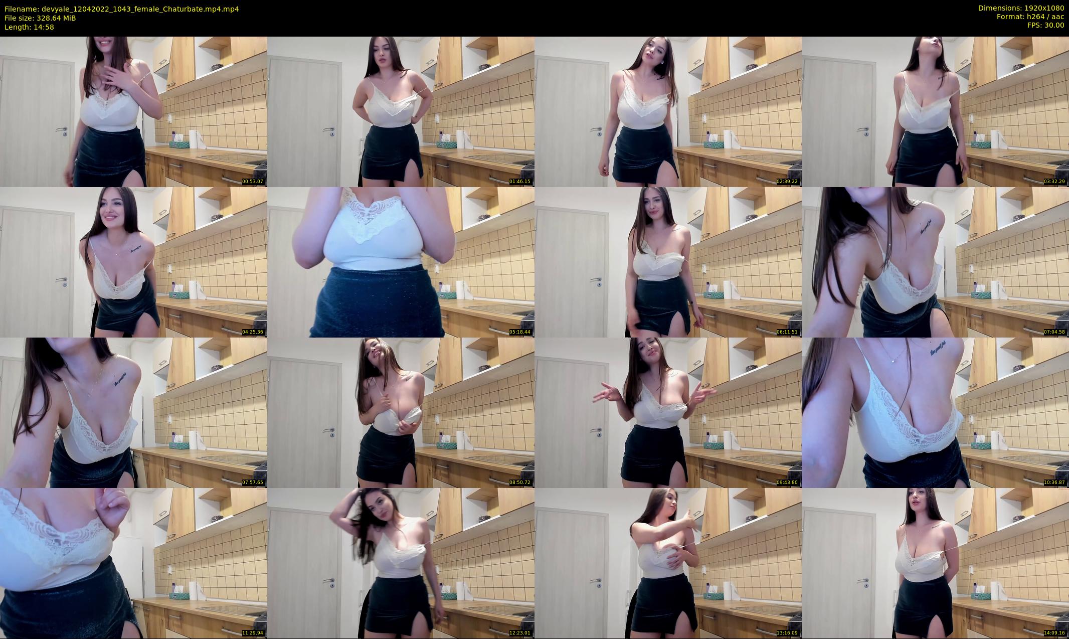 devyale — 15 minute Chaturbate female cam show recording, 1080p, Apr 12, 2022