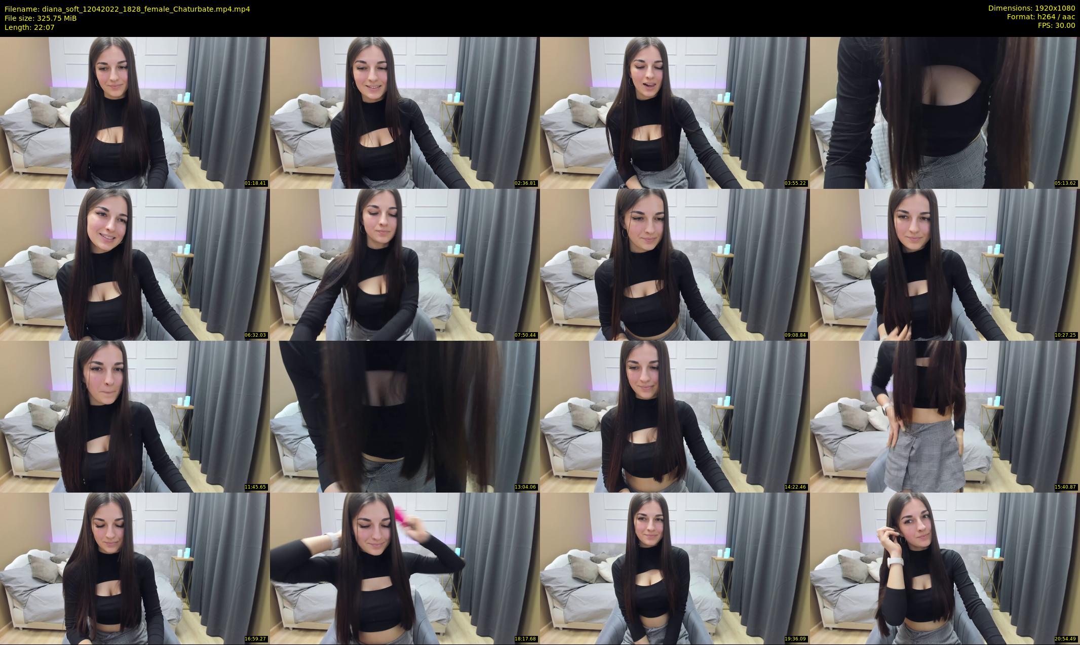 diana_soft — 23 minute Chaturbate female cam show recording, 1080p, Apr 12, 2022