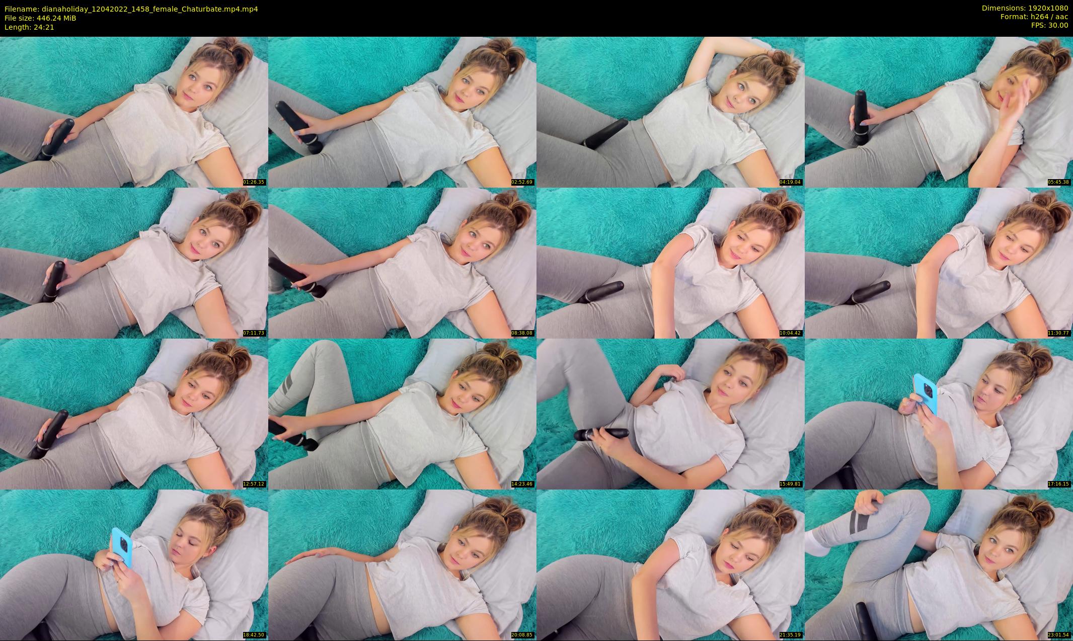 dianaholiday — 25 minute Chaturbate female cam show recording, 1080p, Apr 12, 2022