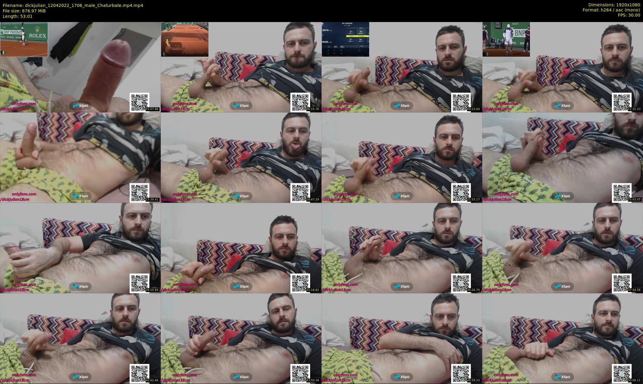 dickjulian — 54 minute Chaturbate male cam show recording, 1080p, Apr 12, 2022