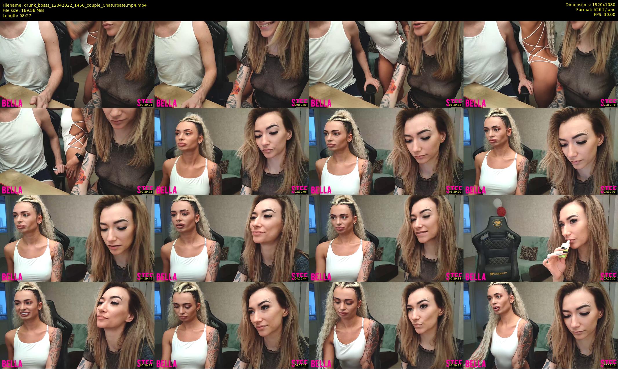 drunk_bosss — 9 minute Chaturbate couple cam show recording, 1080p, Apr 12, 2022