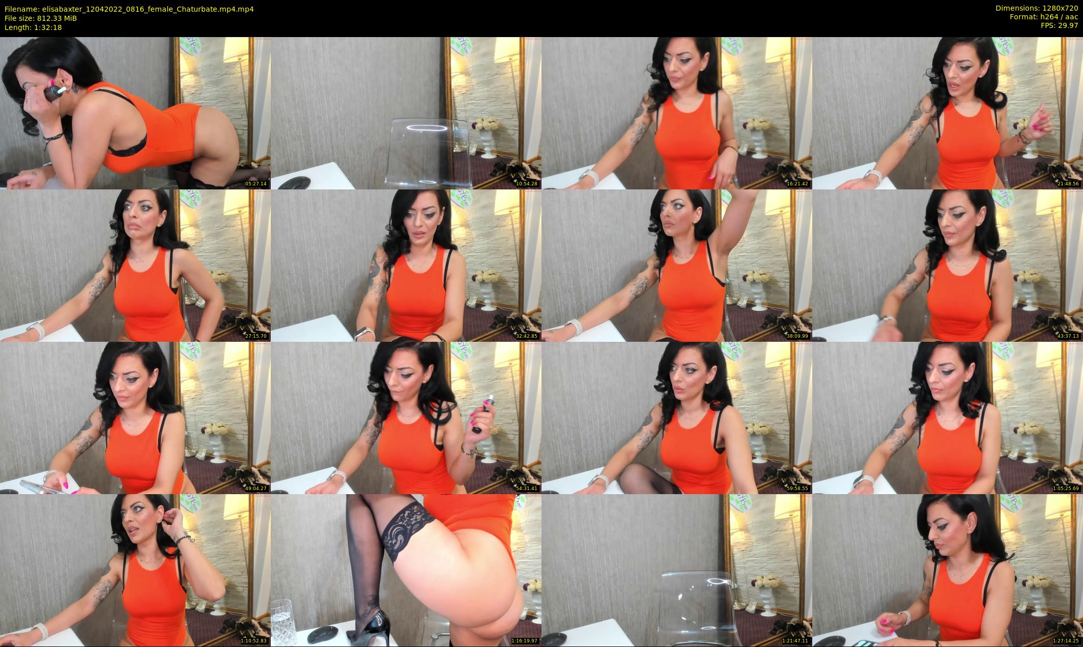 elisabaxter — 93 minute Chaturbate female cam show recording, 720p, Apr 12, 2022