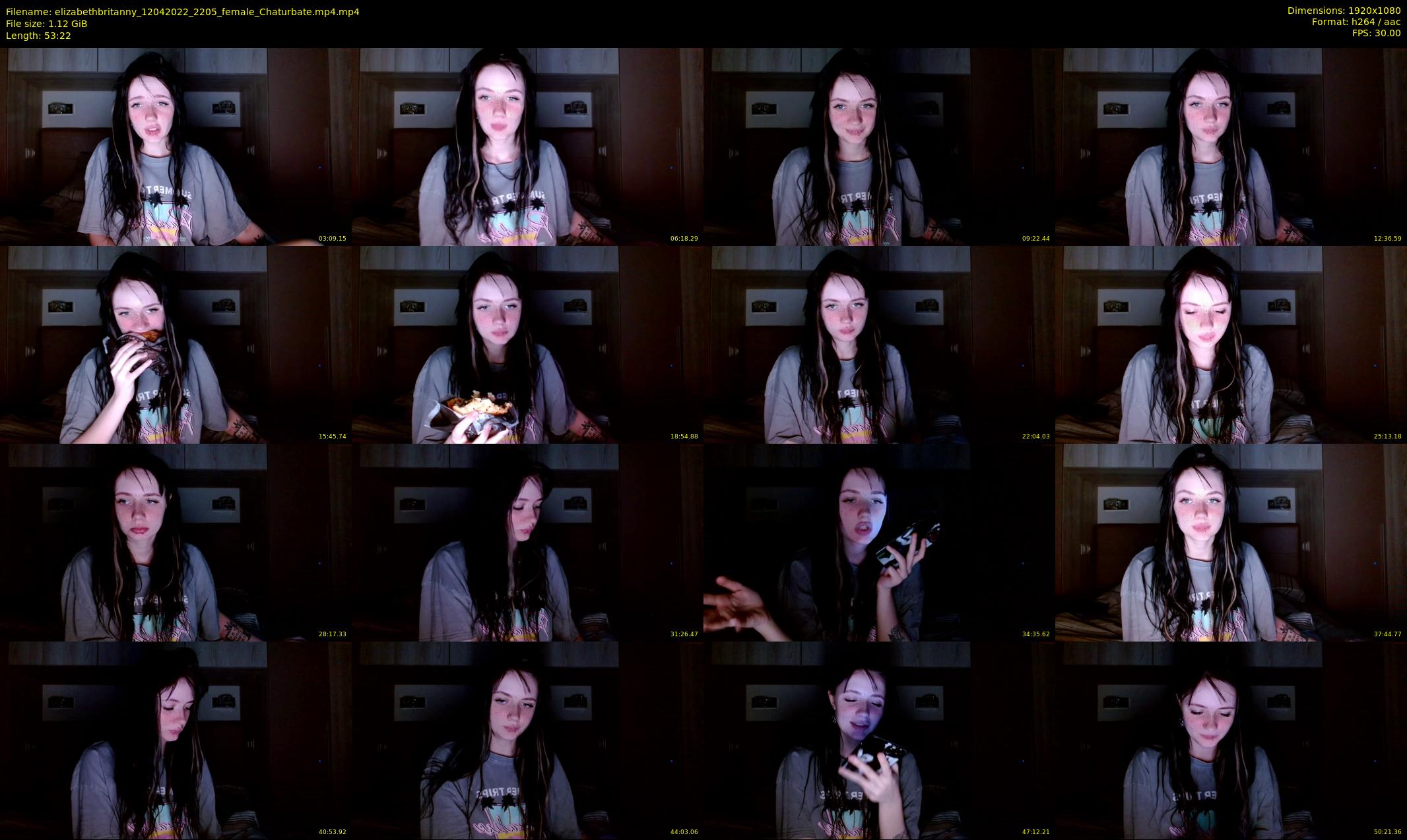 elizabethbritanny — 54 minute Chaturbate female cam show recording, 1080p, Apr 12, 2022