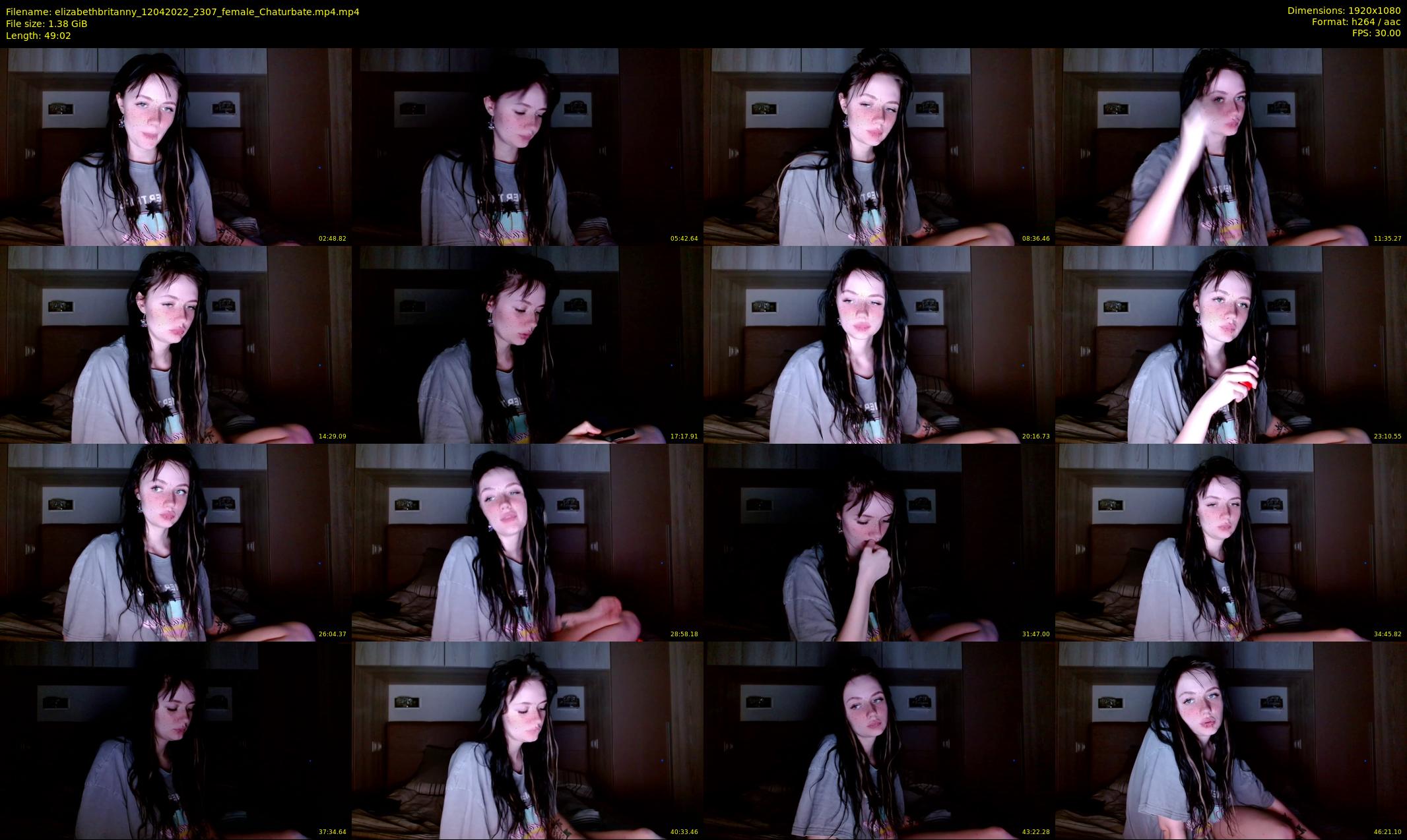 elizabethbritanny — 50 minute Chaturbate female cam show recording, 1080p, Apr 12, 2022