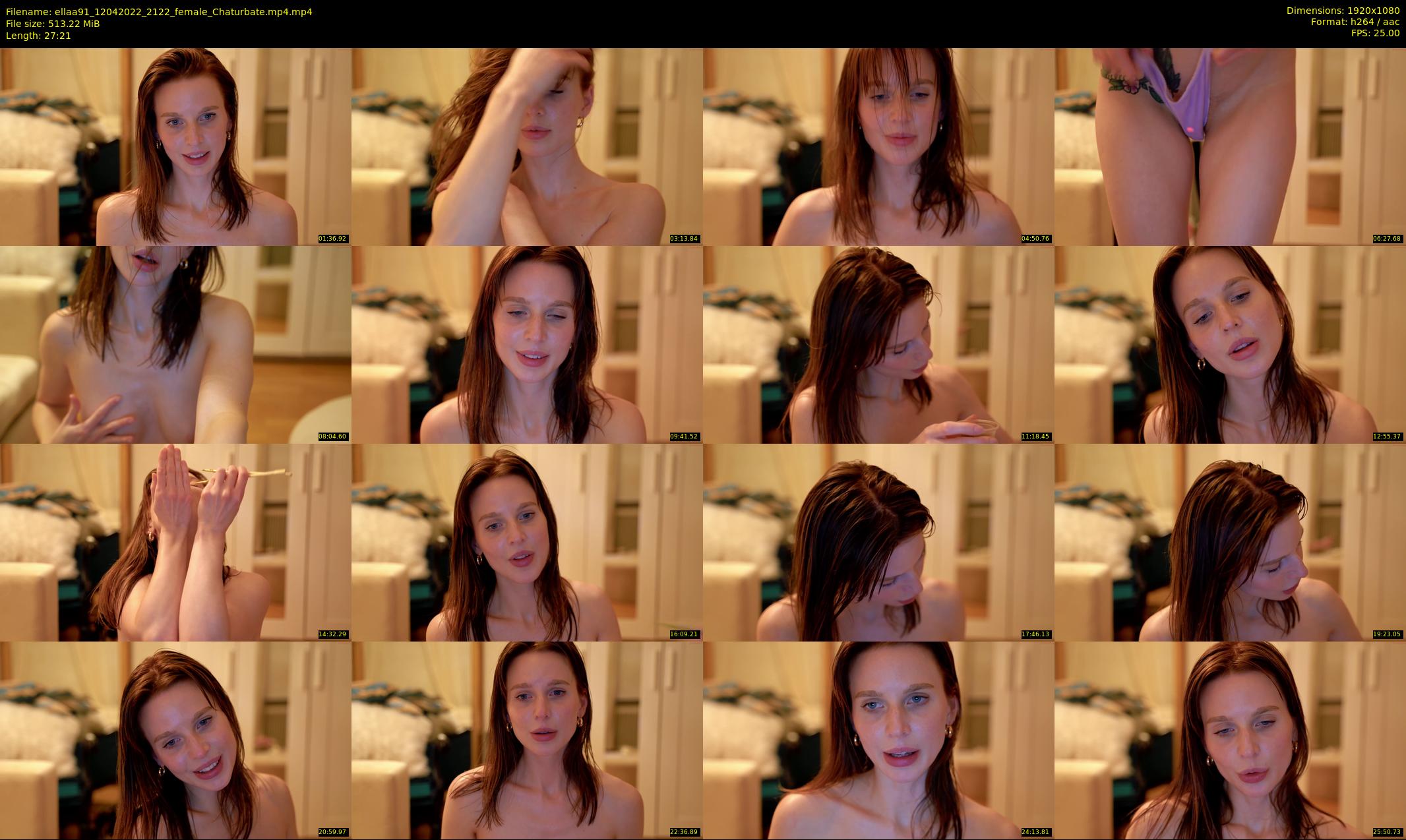 ellaa91 — 28 minute Chaturbate female cam show recording, 1080p, Apr 12, 2022