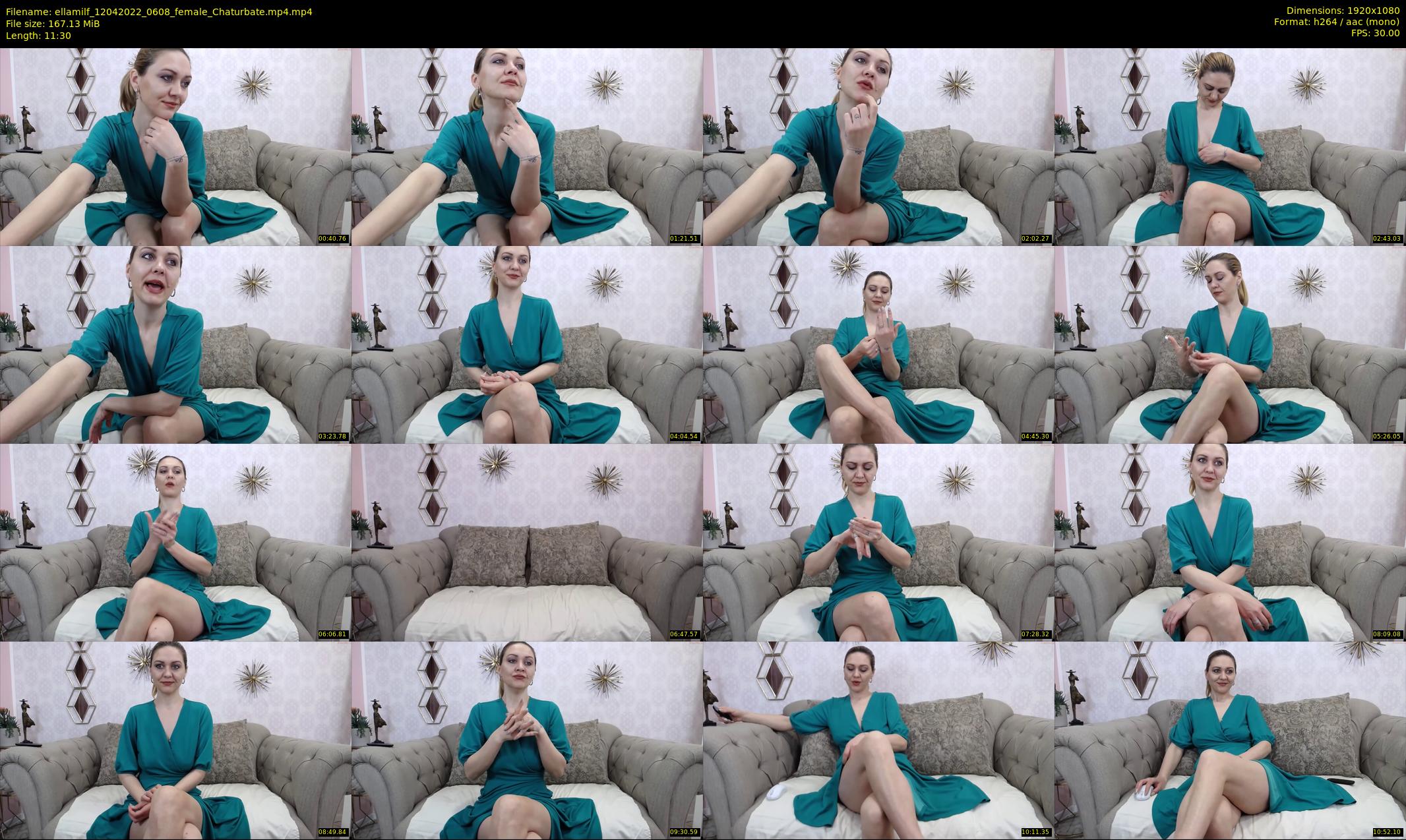 ellamilf — 12 minute Chaturbate female cam show recording, 1080p, Apr 12, 2022