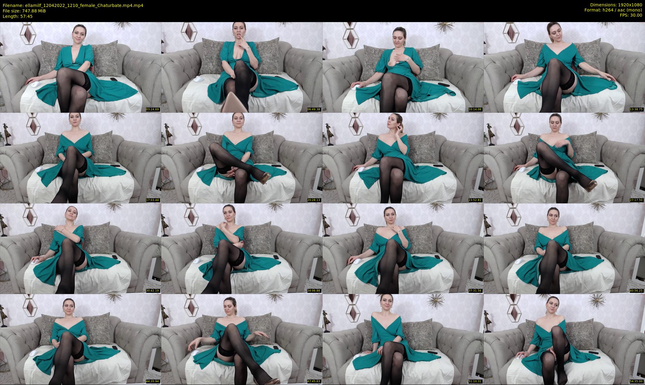 ellamilf — 58 minute Chaturbate female cam show recording, 1080p, Apr 12, 2022
