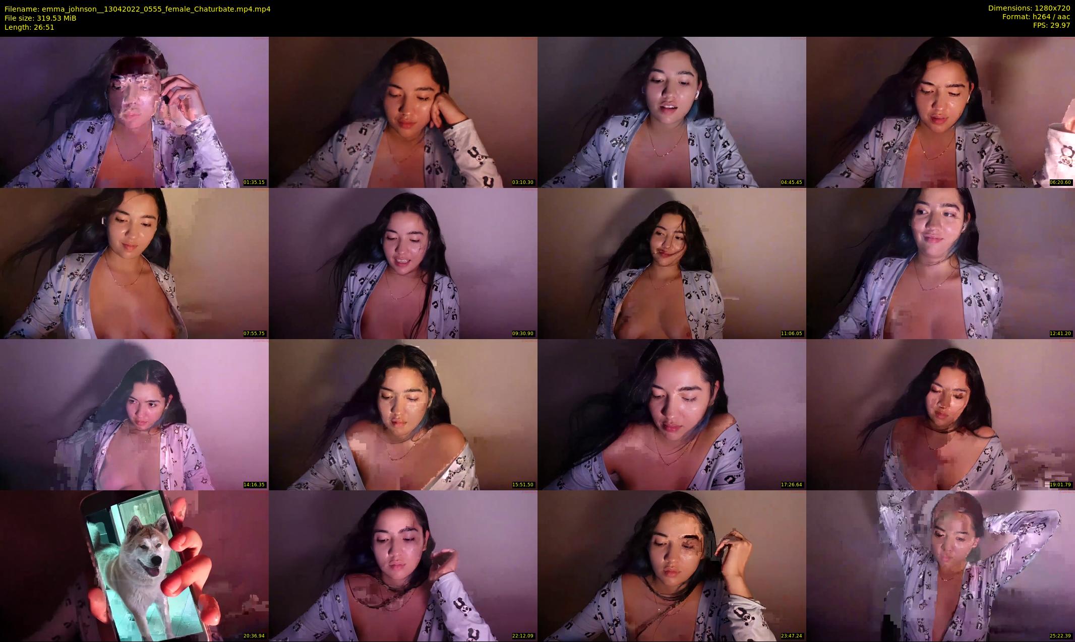 emma_johnson_ — 27 minute Chaturbate female cam show recording, 720p, Apr 13, 2022
