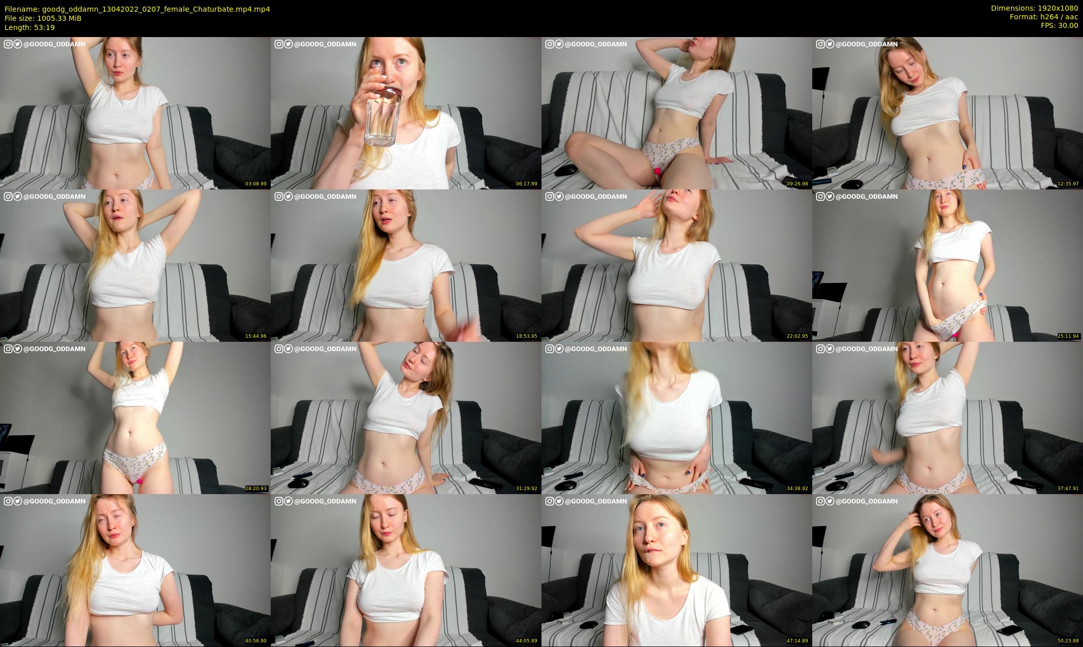 goodg_oddamn — 54 minute Chaturbate female cam show recording, 1080p, Apr 13, 2022