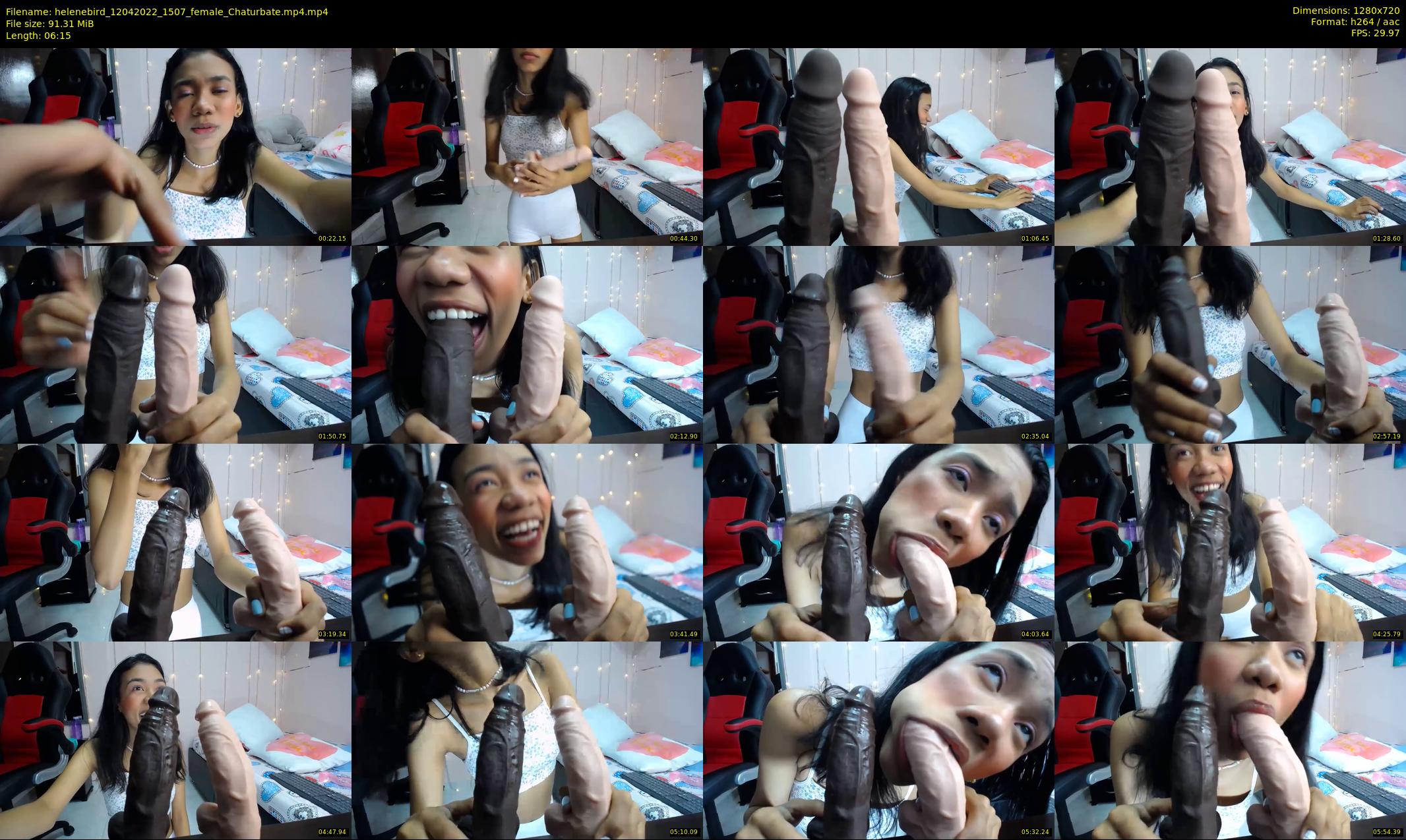 helenebird — 7 minute Chaturbate female cam show recording, 720p, Apr 12, 2022