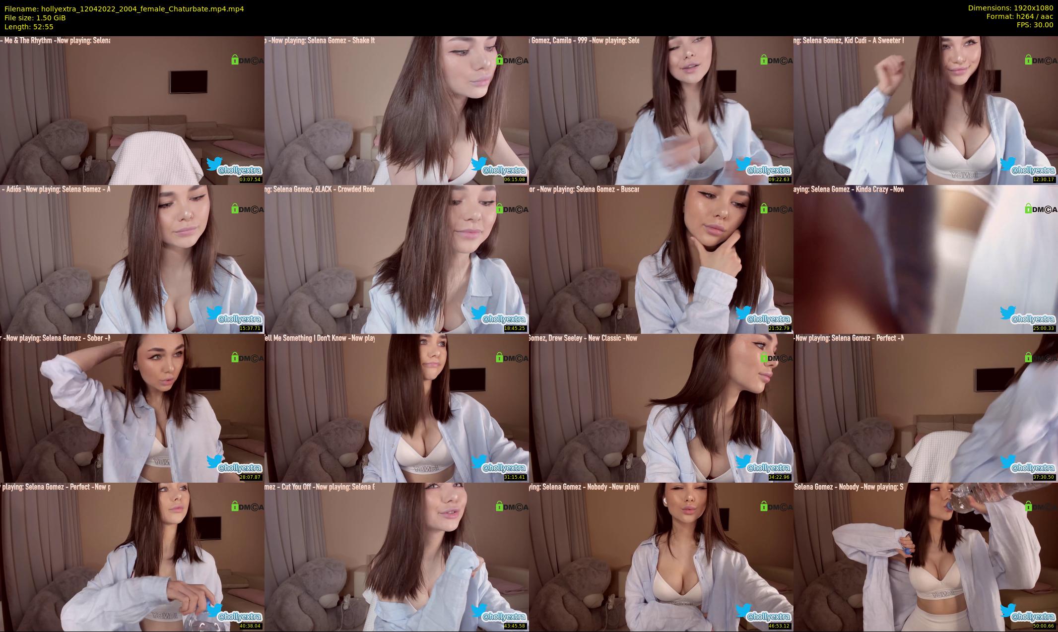 hollyextra — 53 minute Chaturbate female cam show recording, 1080p, Apr 12, 2022