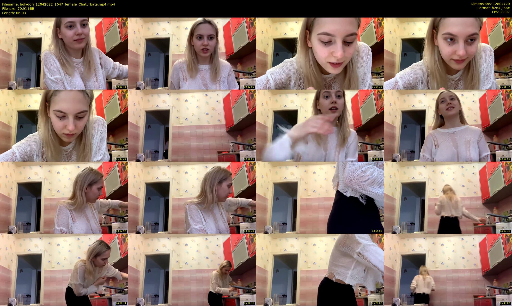 holydori — 7 minute Chaturbate female cam show recording, 720p, Apr 12, 2022