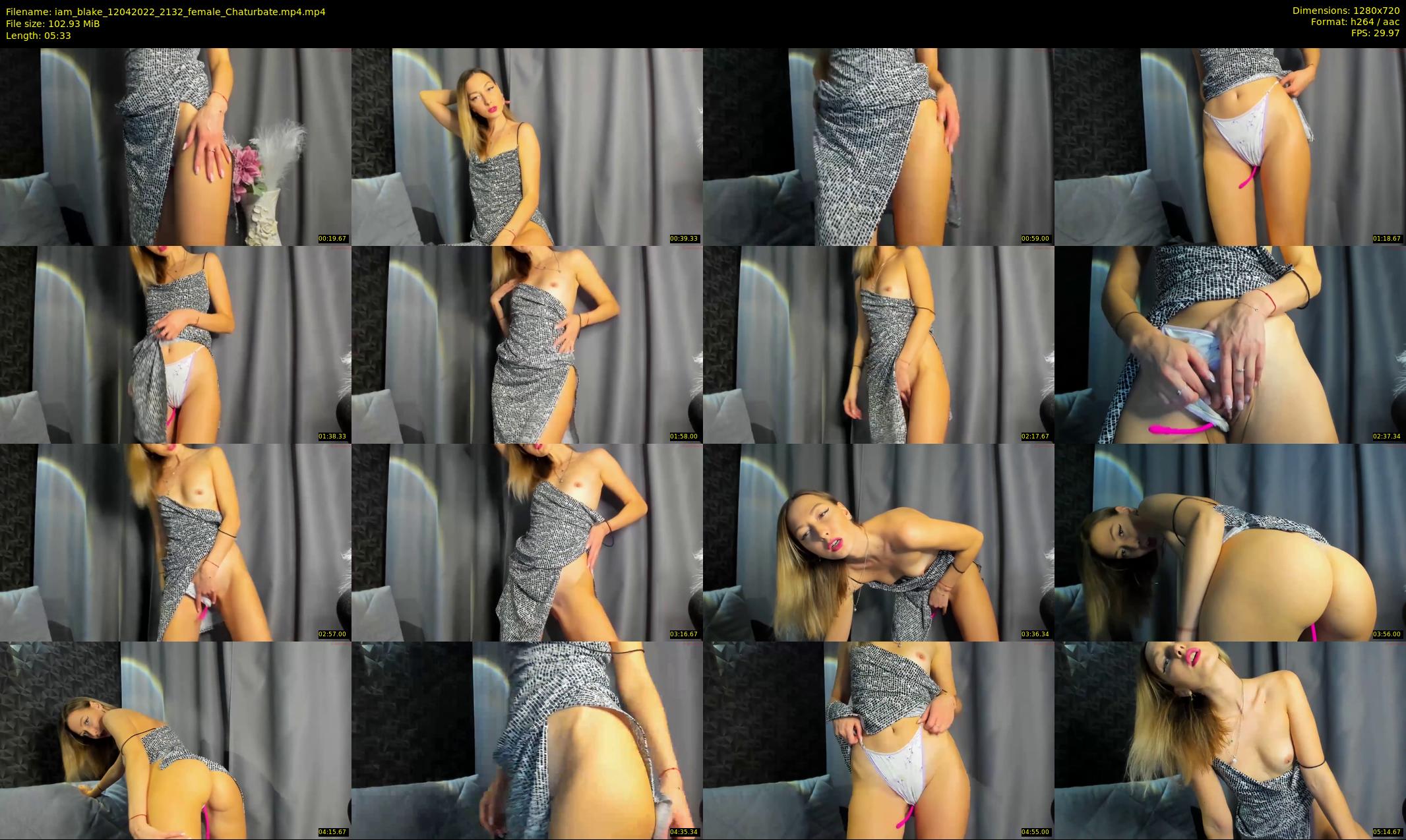iam_blake — 6 minute Chaturbate female cam show recording, 720p, Apr 12, 2022