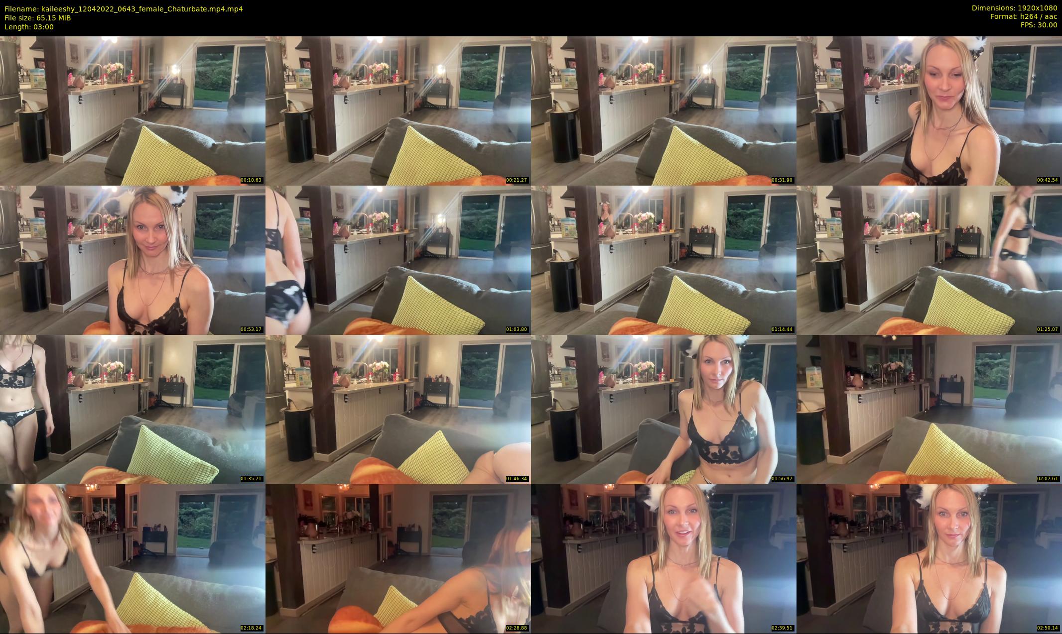 kaileeshy — 3 minute Chaturbate female cam show recording, 1080p, Apr 12, 2022