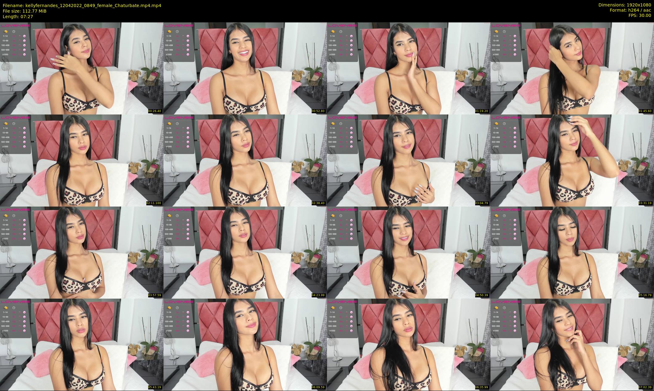 kellyfernandes — 8 minute Chaturbate female cam show recording, 1080p, Apr 12, 2022