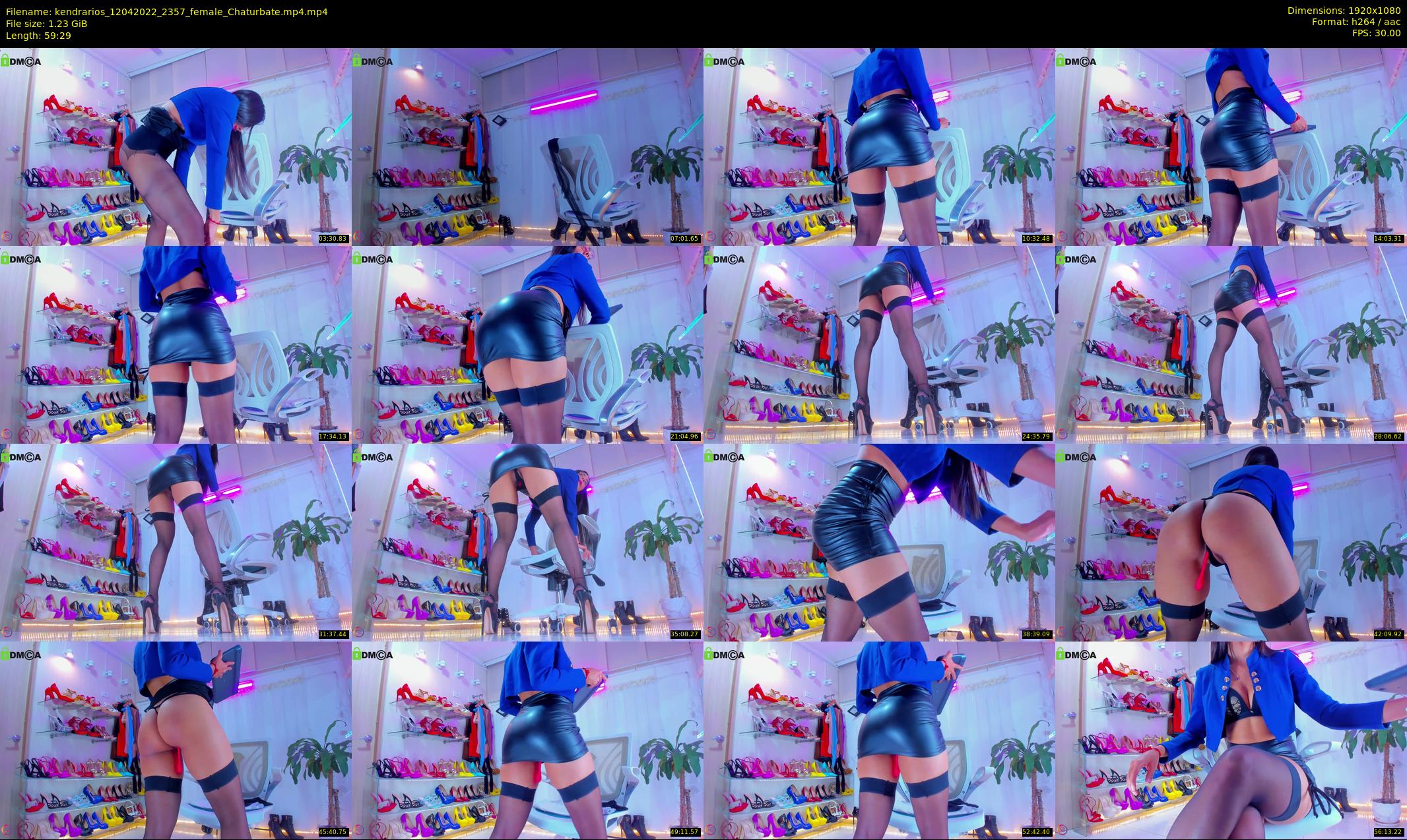 kendrarios — 60 minute Chaturbate female cam show recording, 1080p, Apr 12, 2022