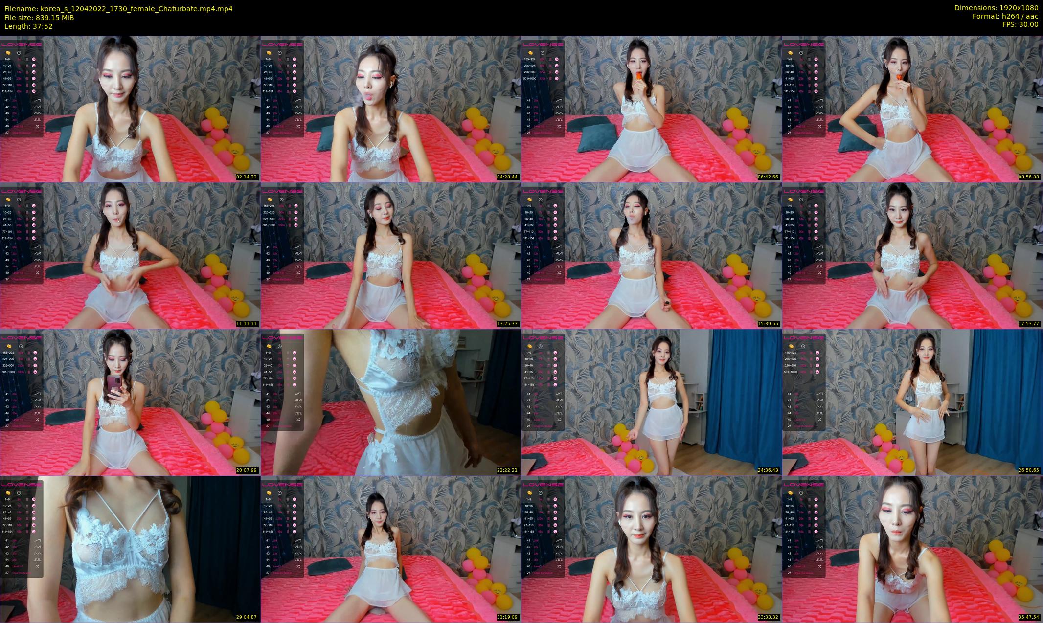 korea_s — 38 minute Chaturbate female cam show recording, 1080p, Apr 12, 2022