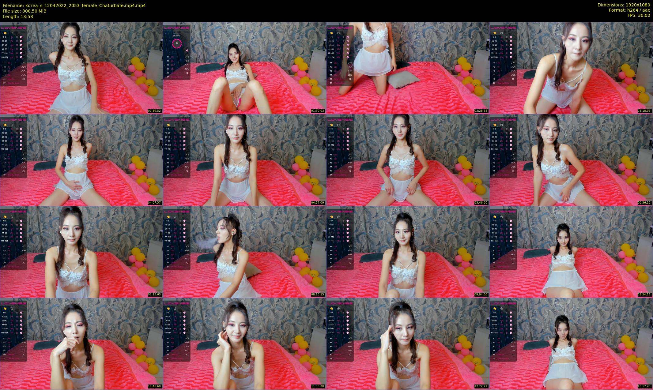 korea_s — 14 minute Chaturbate female cam show recording, 1080p, Apr 12, 2022