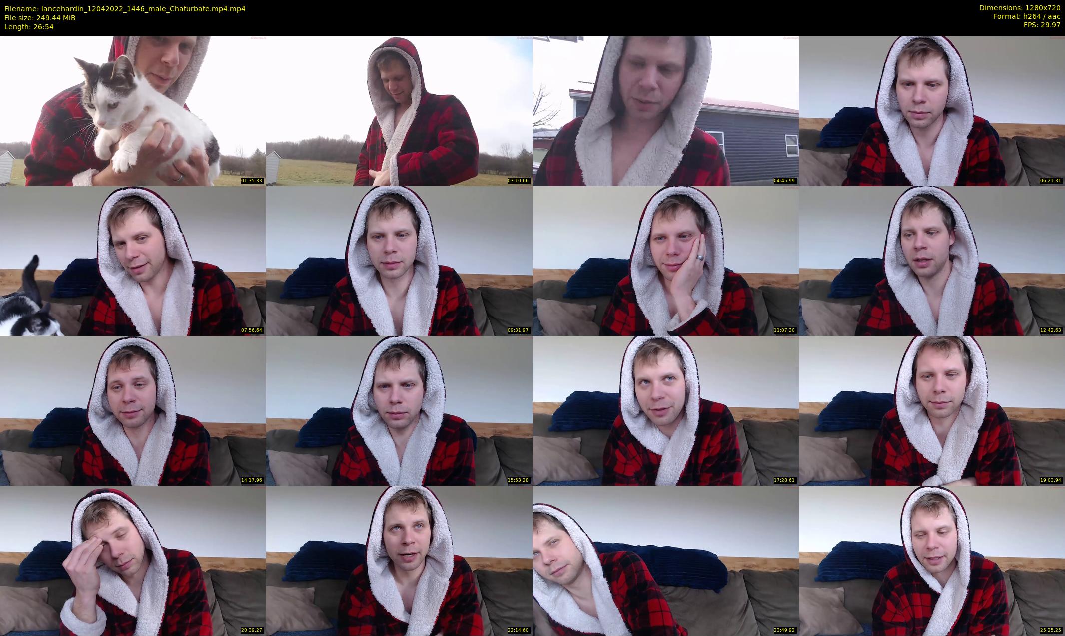lancehardin — 27 minute Chaturbate male cam show recording, 720p, Apr 12, 2022
