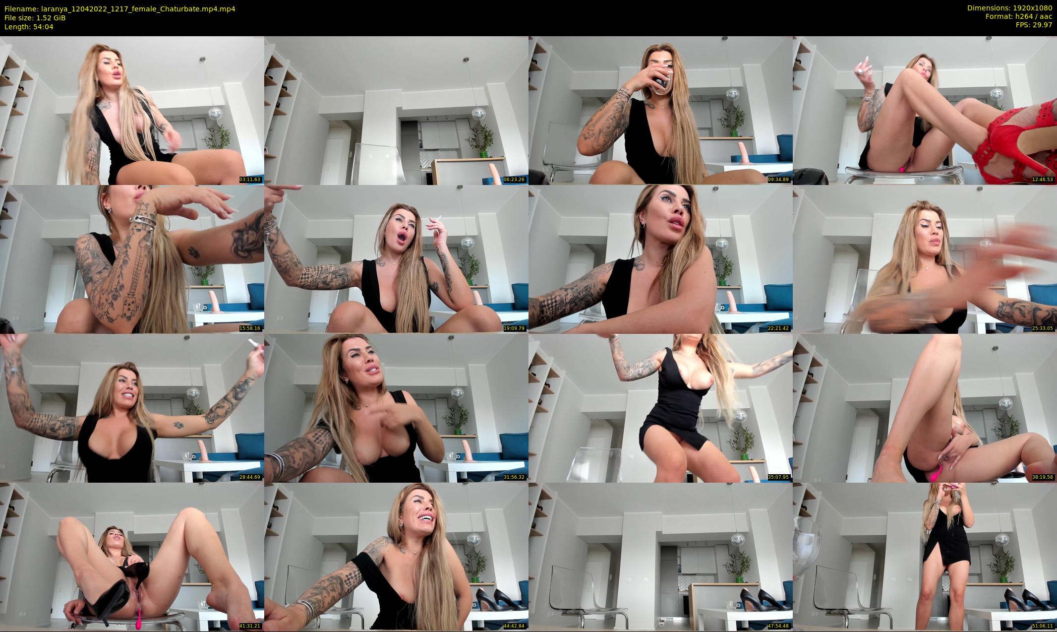 laranya — 55 minute Chaturbate female cam show recording, 1080p, Apr 12, 2022