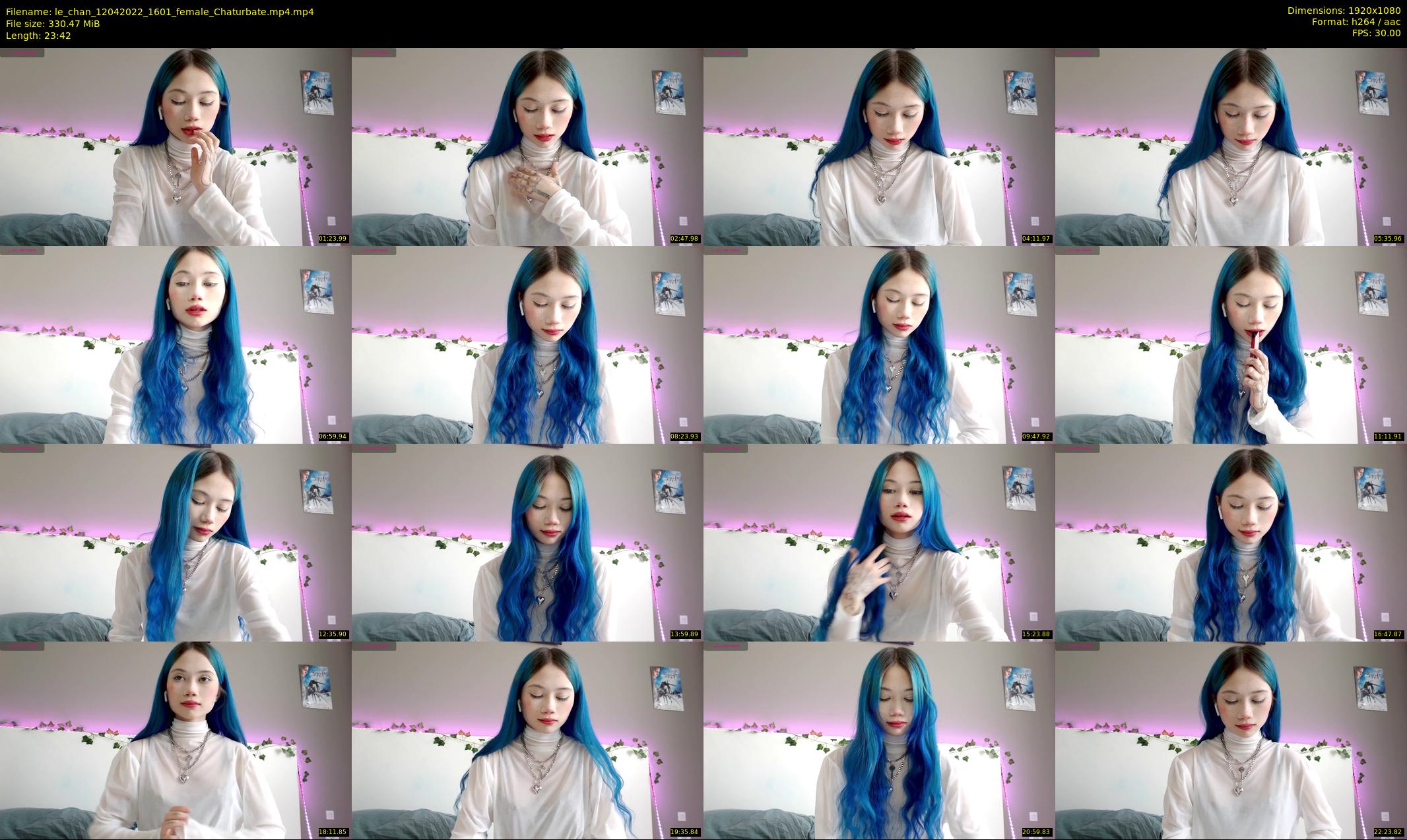 le_chan — 24 minute Chaturbate female cam show recording, 1080p, Apr 12, 2022