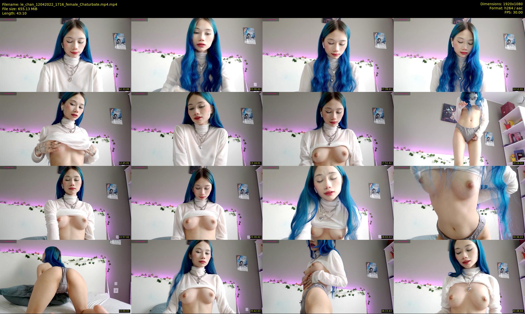 le_chan — 44 minute Chaturbate female cam show recording, 1080p, Apr 12, 2022