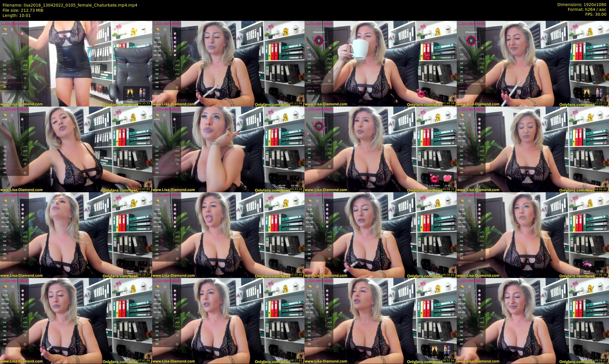 lisa2018 — 11 minute Chaturbate female cam show recording, 1080p, Apr 13, 2022