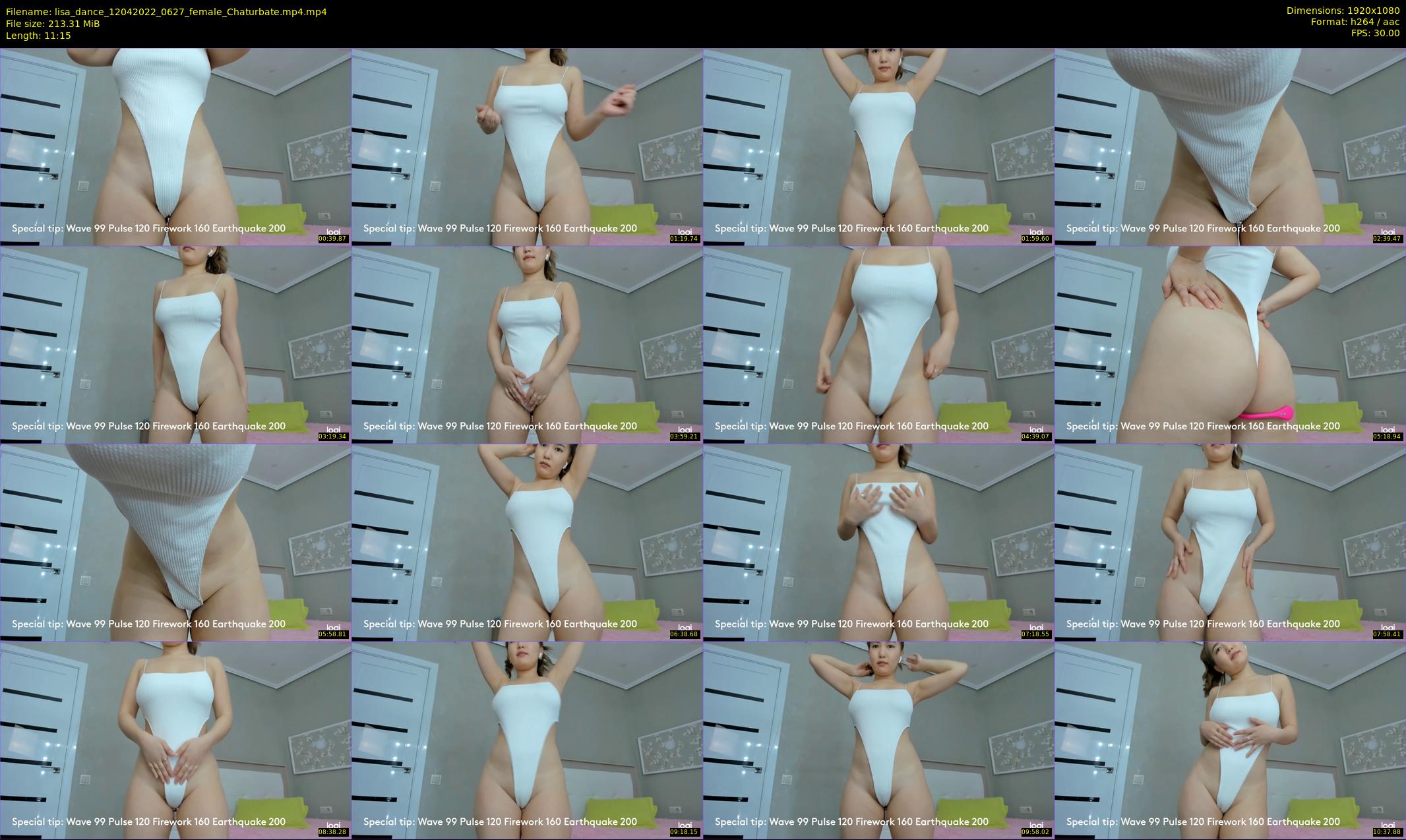 lisa_dance — 12 minute Chaturbate female cam show recording, 1080p, Apr 12, 2022