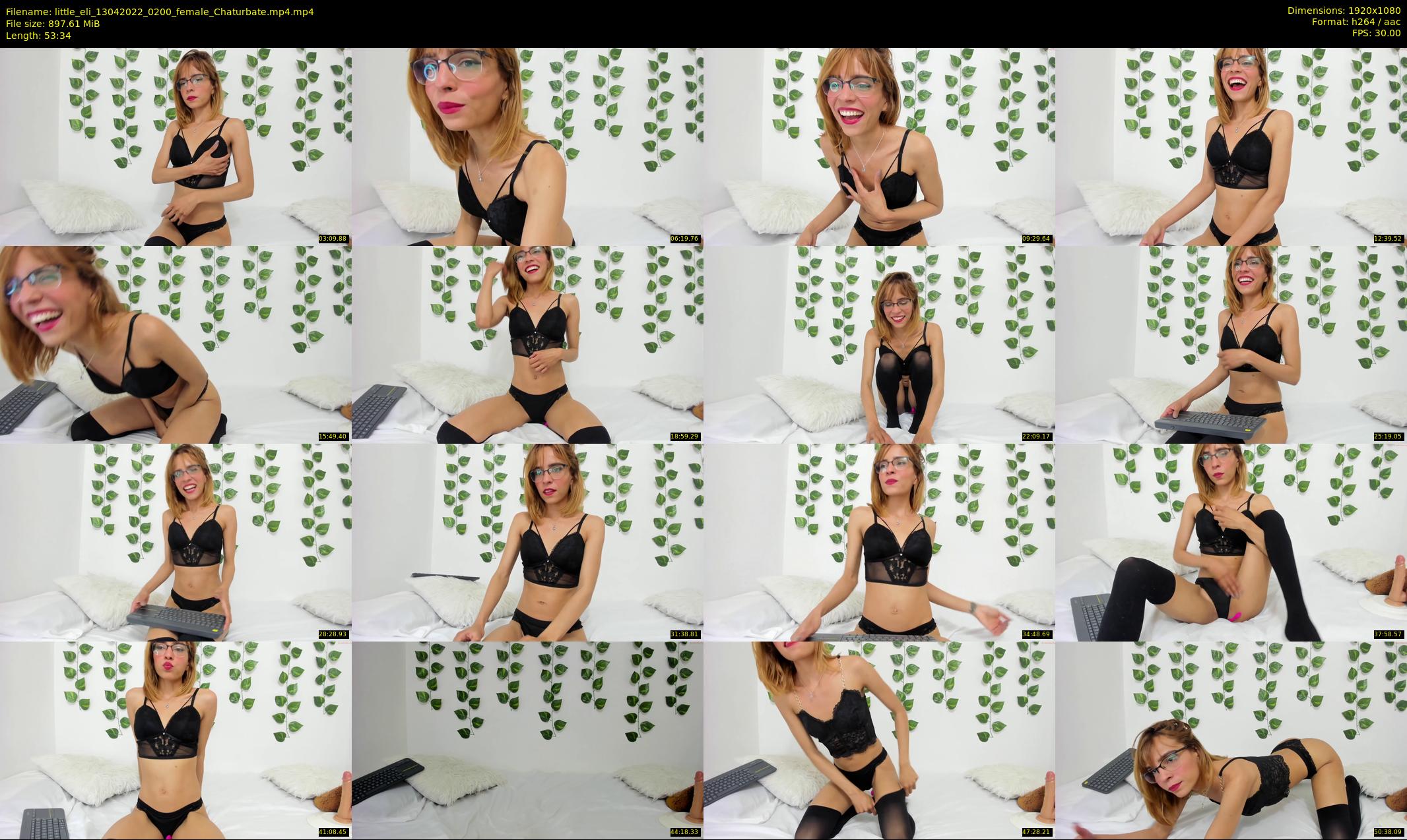 little_eli — 54 minute Chaturbate female cam show recording, 1080p, Apr 13, 2022