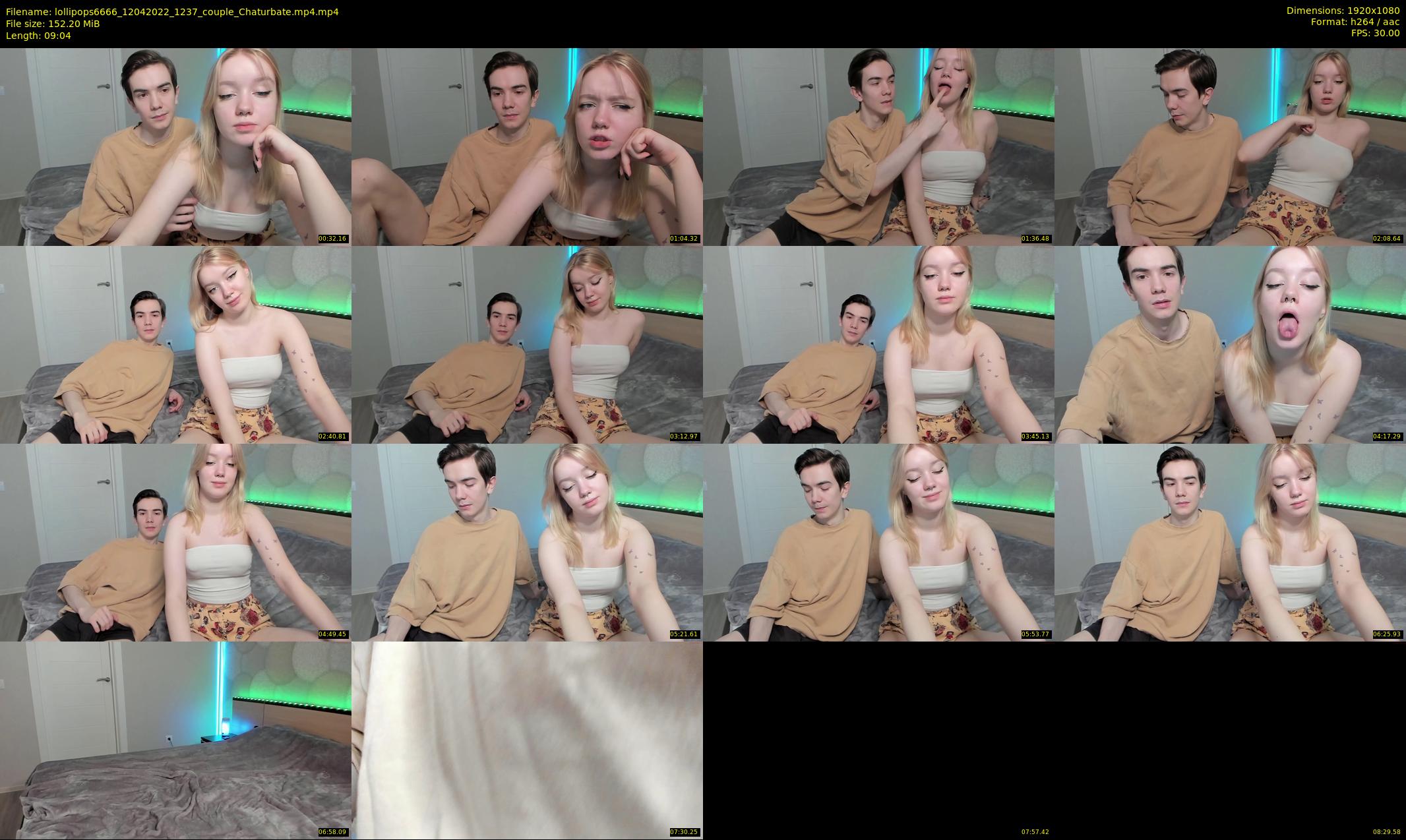 lollipops6666 — 10 minute Chaturbate couple cam show recording, 1080p, Apr 12, 2022