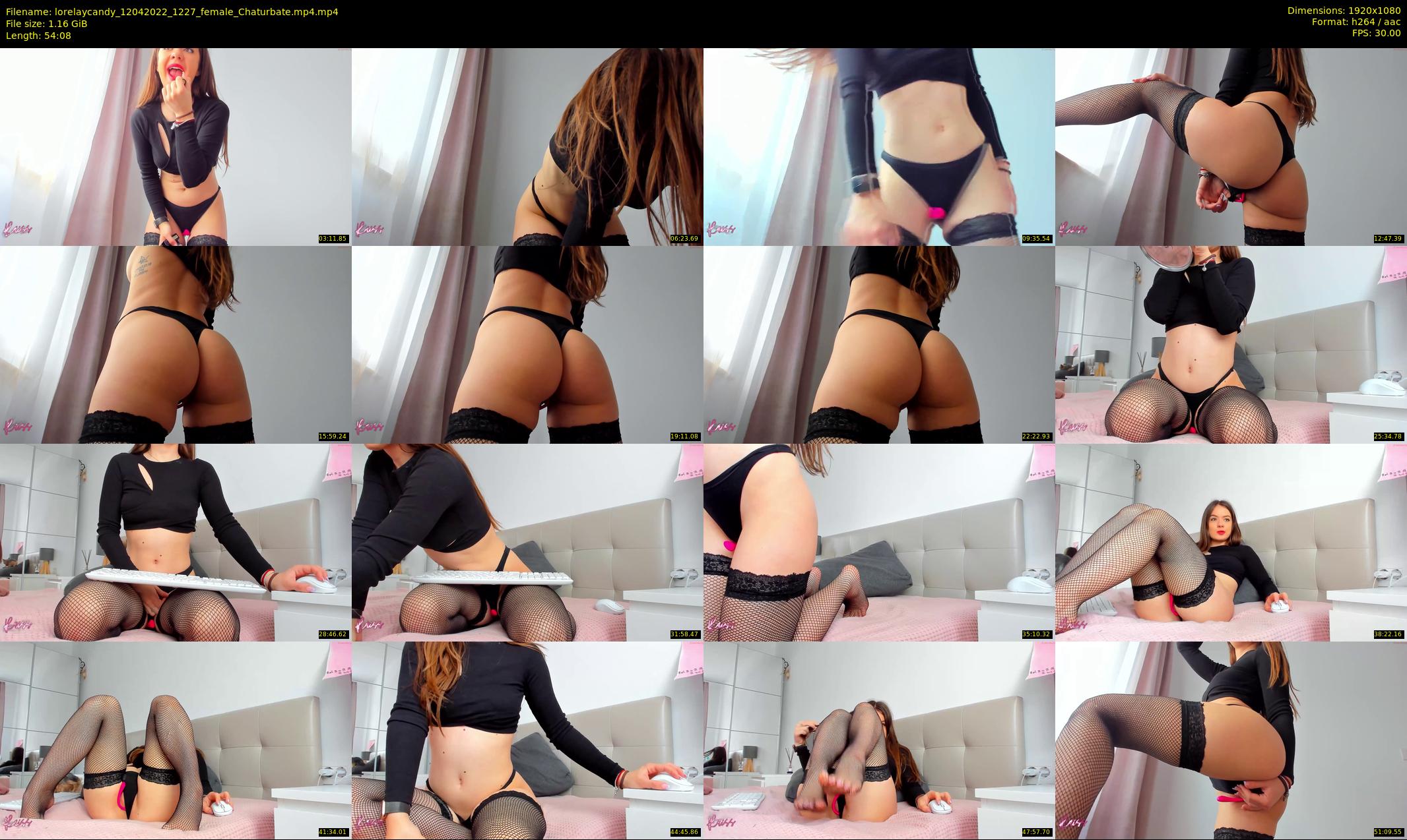 lorelaycandy — 55 minute Chaturbate female cam show recording, 1080p, Apr 12, 2022