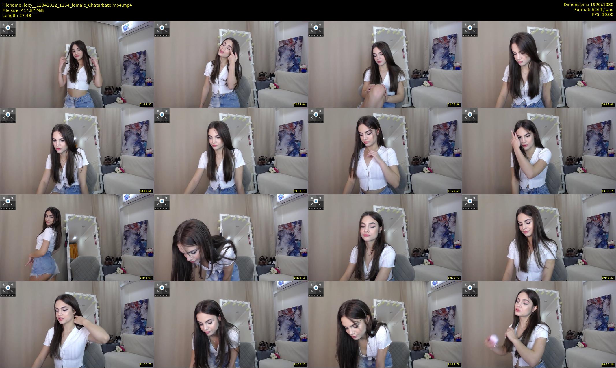 loxy_ — 28 minute Chaturbate female cam show recording, 1080p, Apr 12, 2022