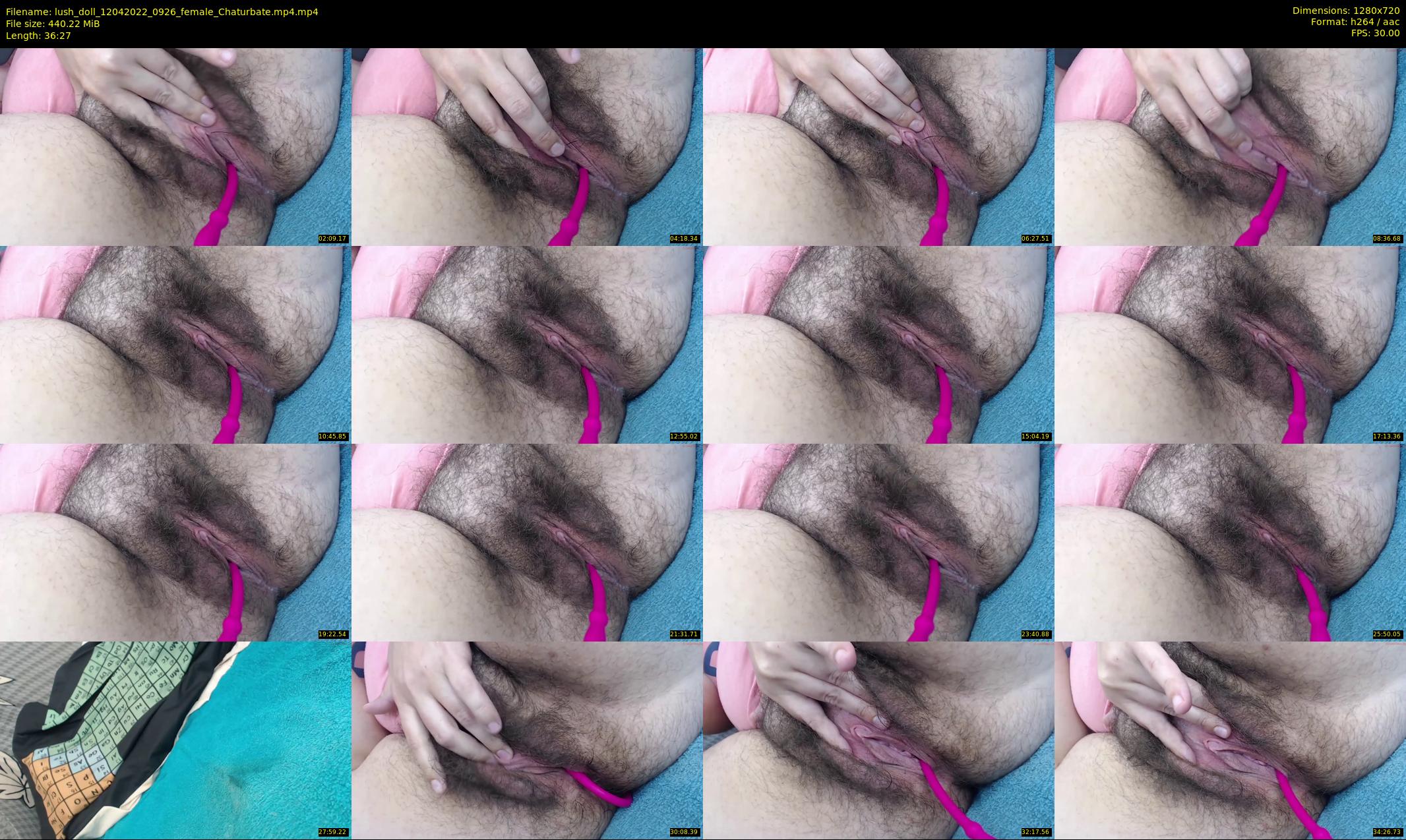 lush_doll — 37 minute Chaturbate female cam show recording, 720p, Apr 12, 2022